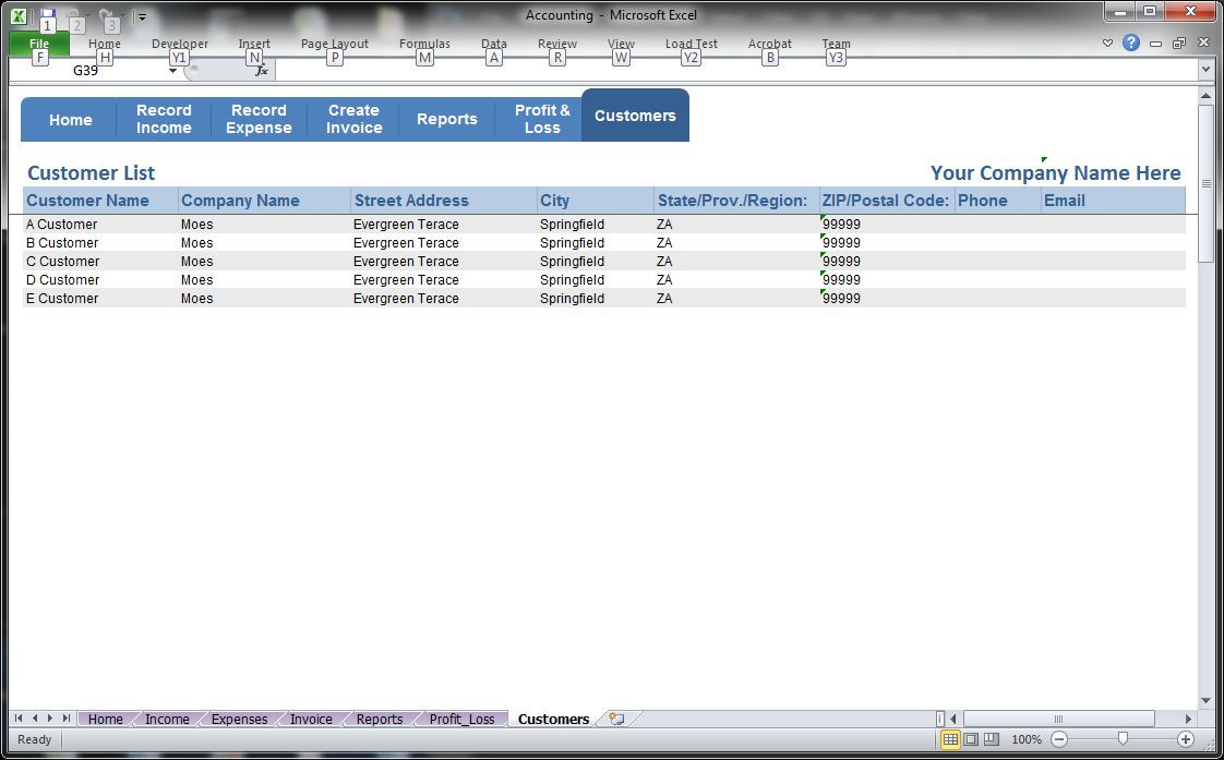 Small Business Accounting Software Record Income and Expense Transactions