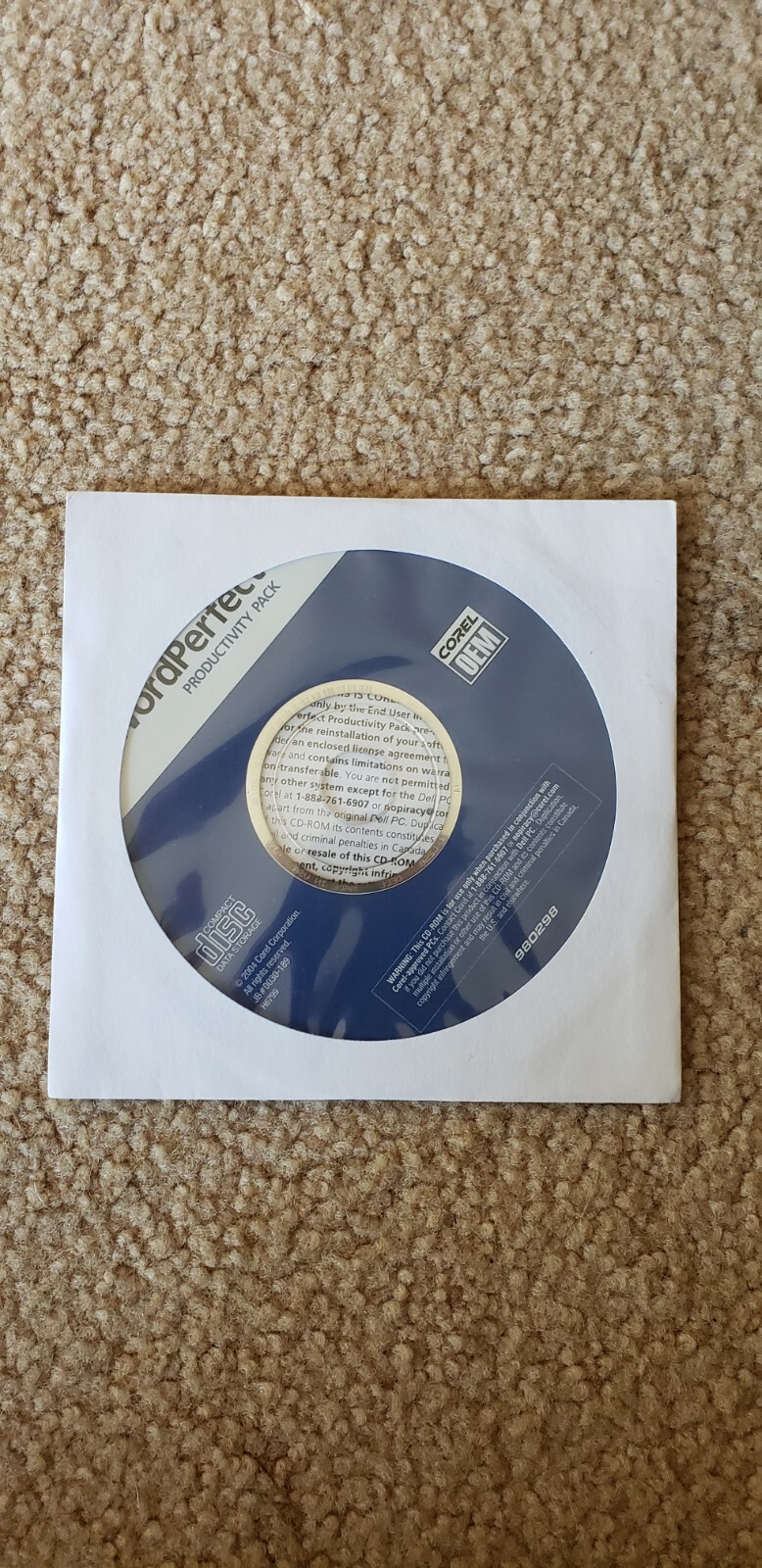 NEW ~ WORDPERFECT PRODUCTIVITY PACK CD COREL OEM 2004
