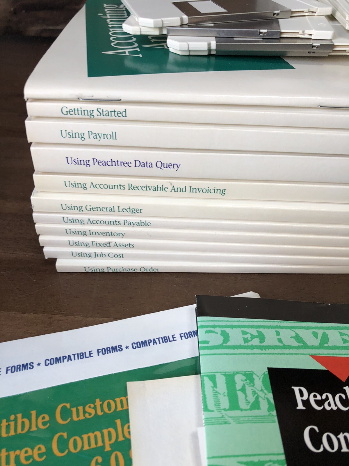 VINTAGE PEACHTREE SMALL BUSINESS ACCOUNTING SYSTEM Software 6.0