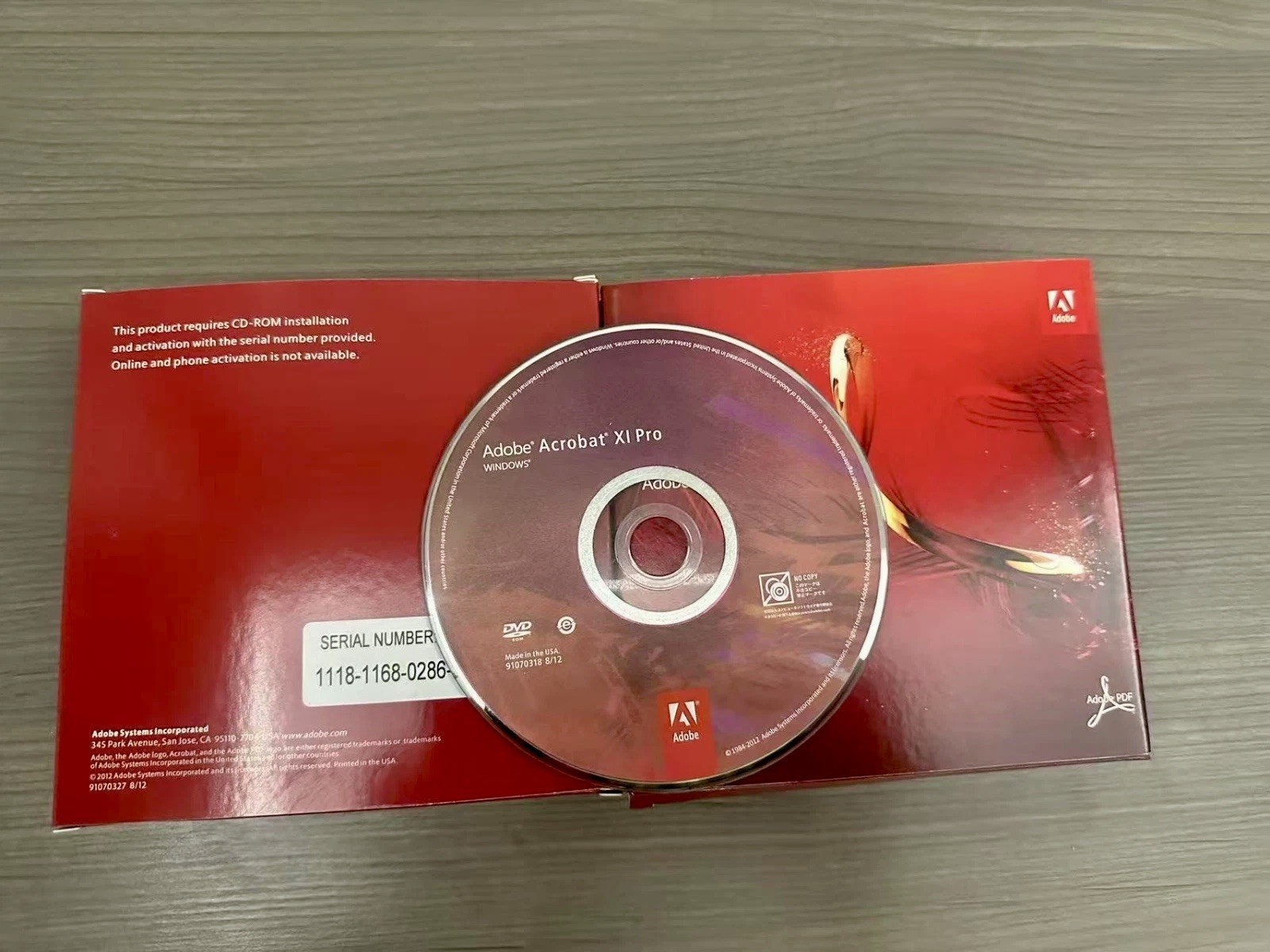Adobe Acrobat Pro Full Version (For 2PCs) Permanent Version for Windows DVD