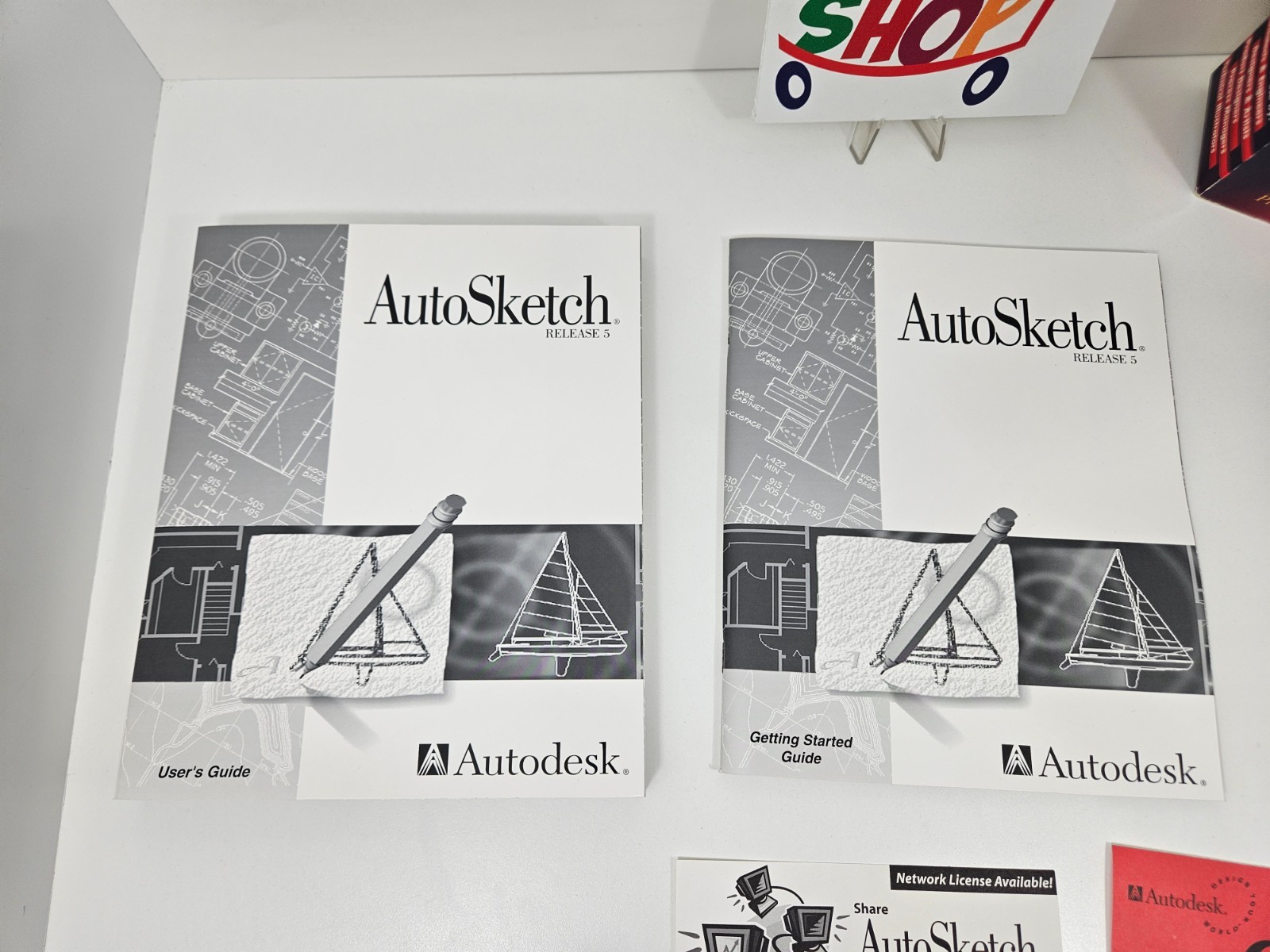 AUTODESK AUTOSKETCH RELEASE 5 For WIN 95, 98, NT, Office 97 – BRAND NEW