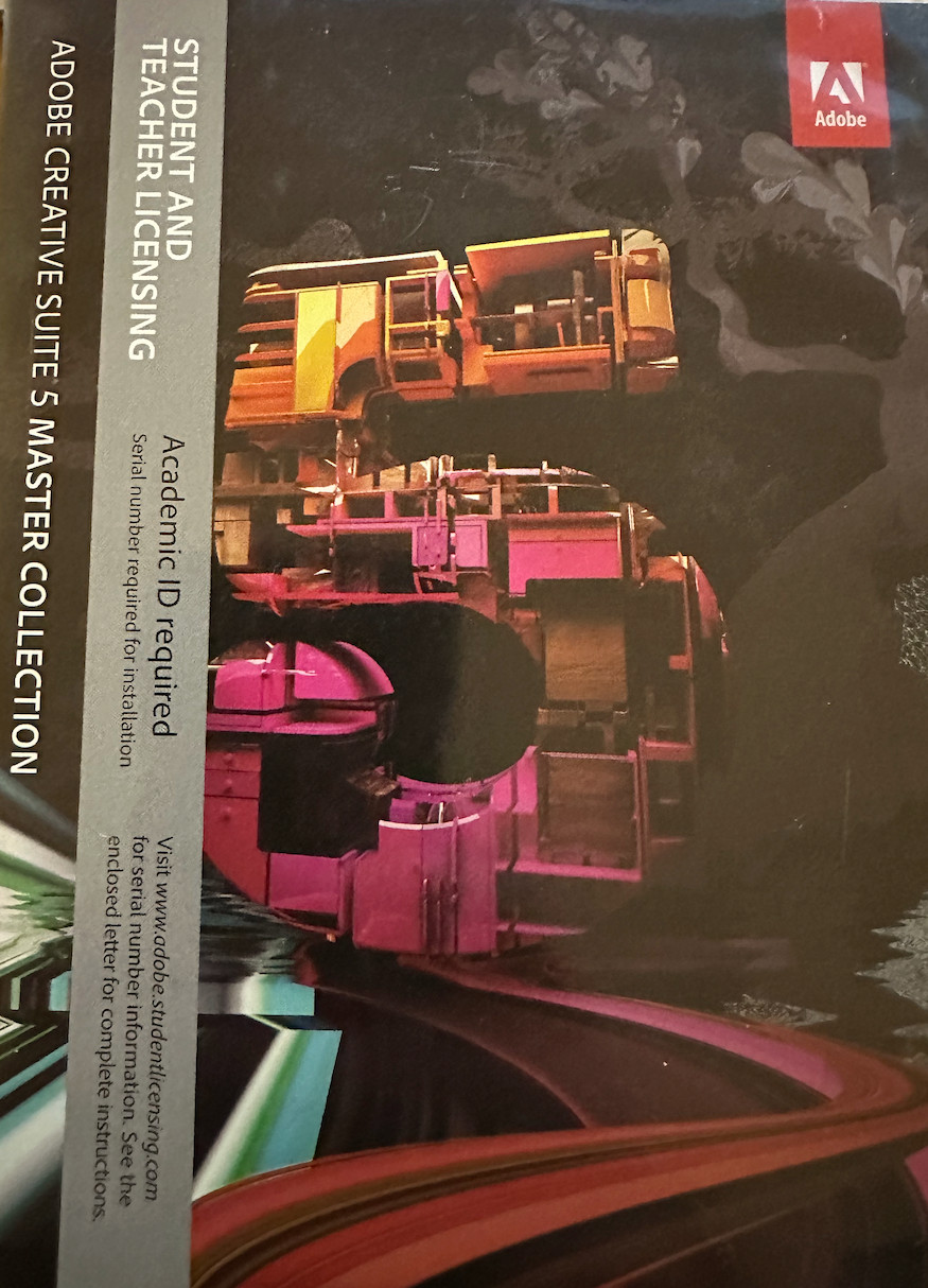 Adobe Creative Suite 5 for Mac/ Student/Teacher Licensing, Academic ID needed