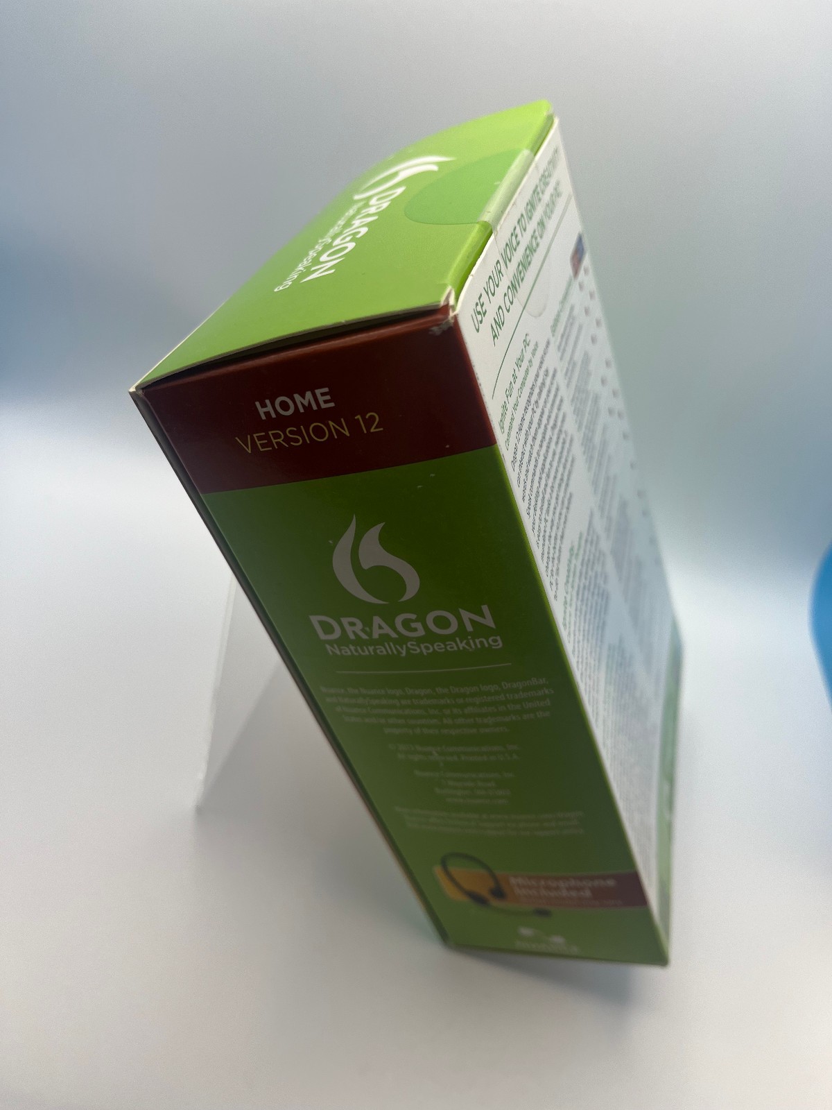 Dragon Naturally Speaking Home Edition Speech Recognition Version 12 – BRAND NEW