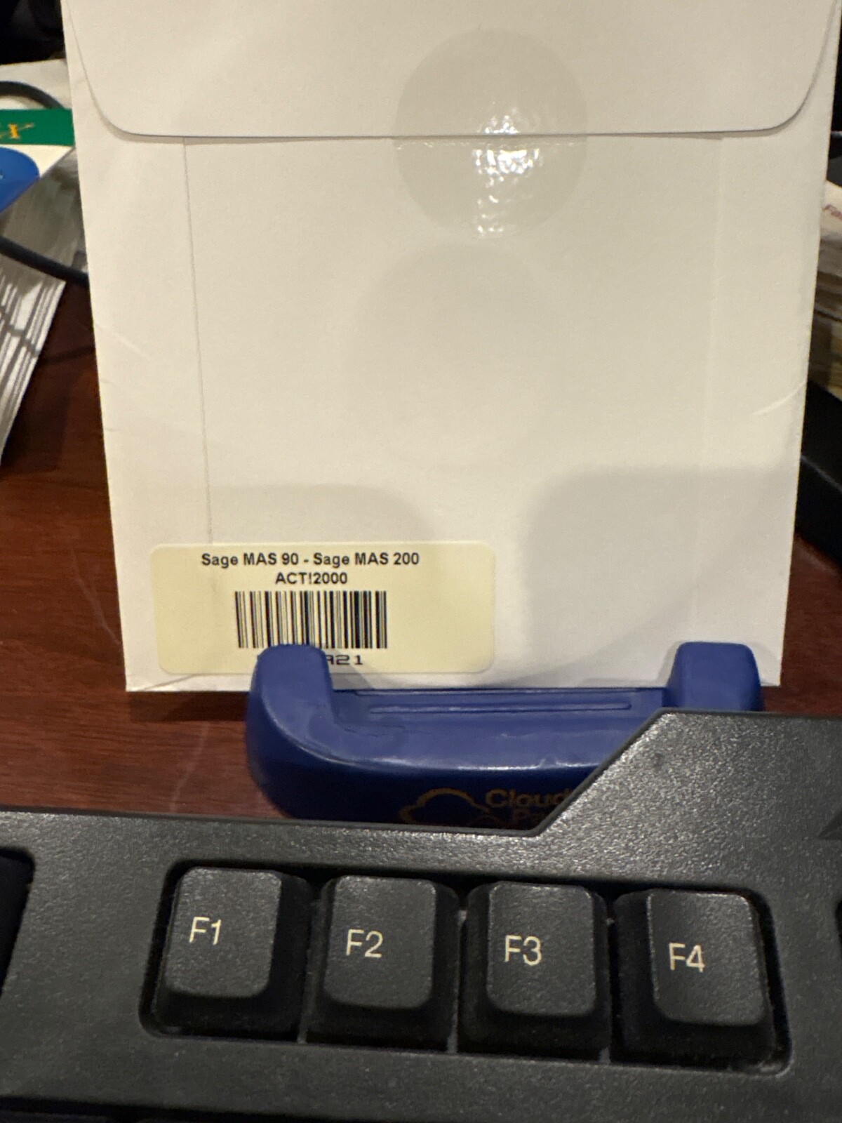 NEW SAGE FRONT OFFICE POWERED BY ACT!2000 FOR SAGE MAS90/MAS200. CD/Book .1 user