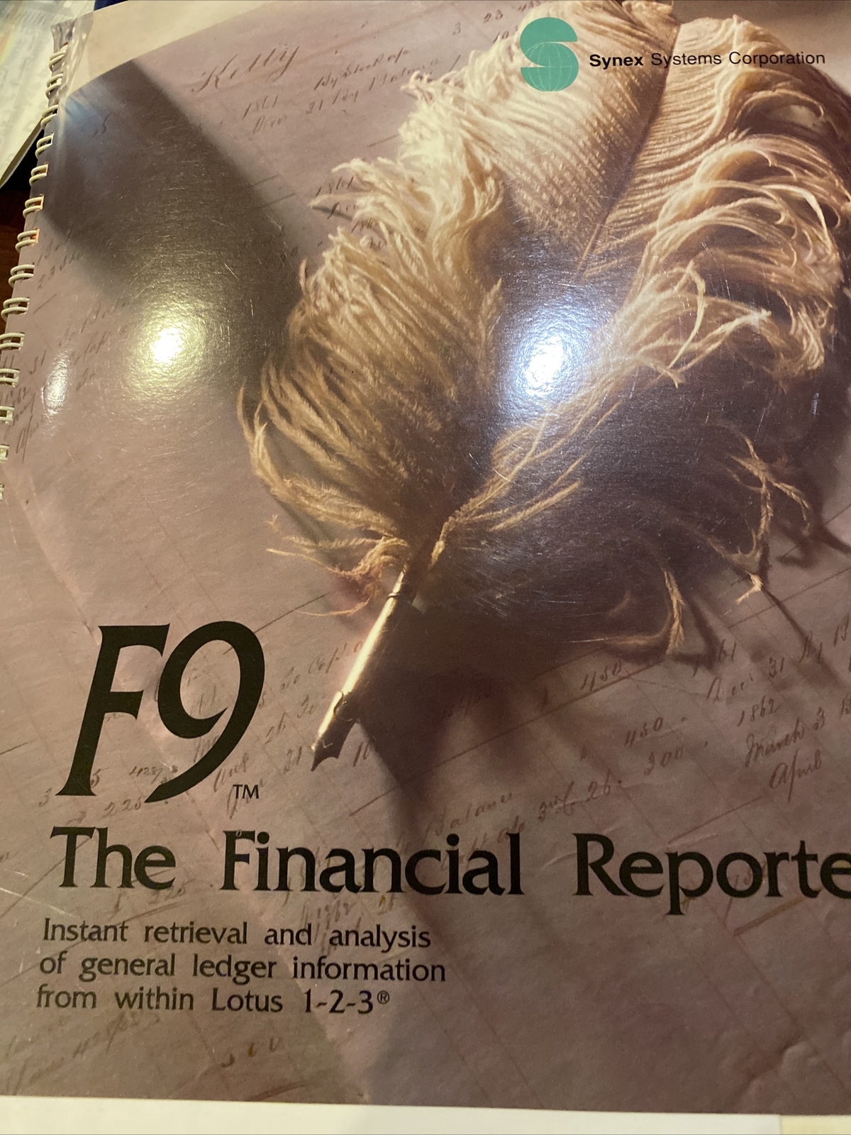 New $1995 F9 Software For Macola From Within Lotus 1-2-3 With Serial Number