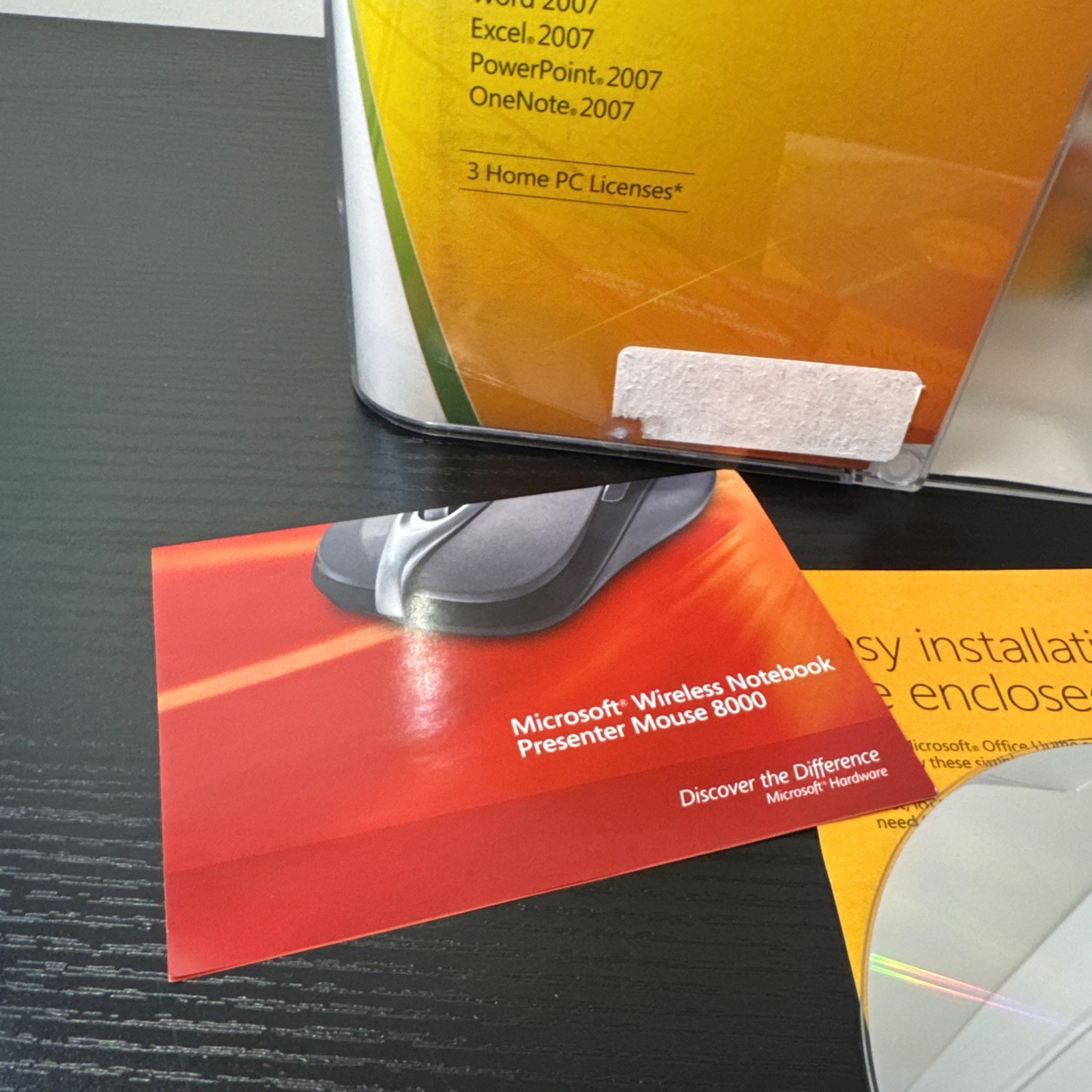 Microsoft MS Office 2007 Home and Student w/Product Key Word, Excel, Power 2007