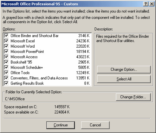 Vintage Microsoft Office Pro for Windows 95 on CD-ROM Word Excel PowerPoint