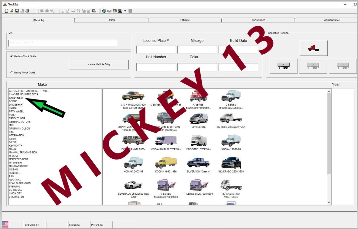 M-TruckEst v3.0.1 MAY-2022 for Heavy & Medium Trucks (USB Drive) LATEST