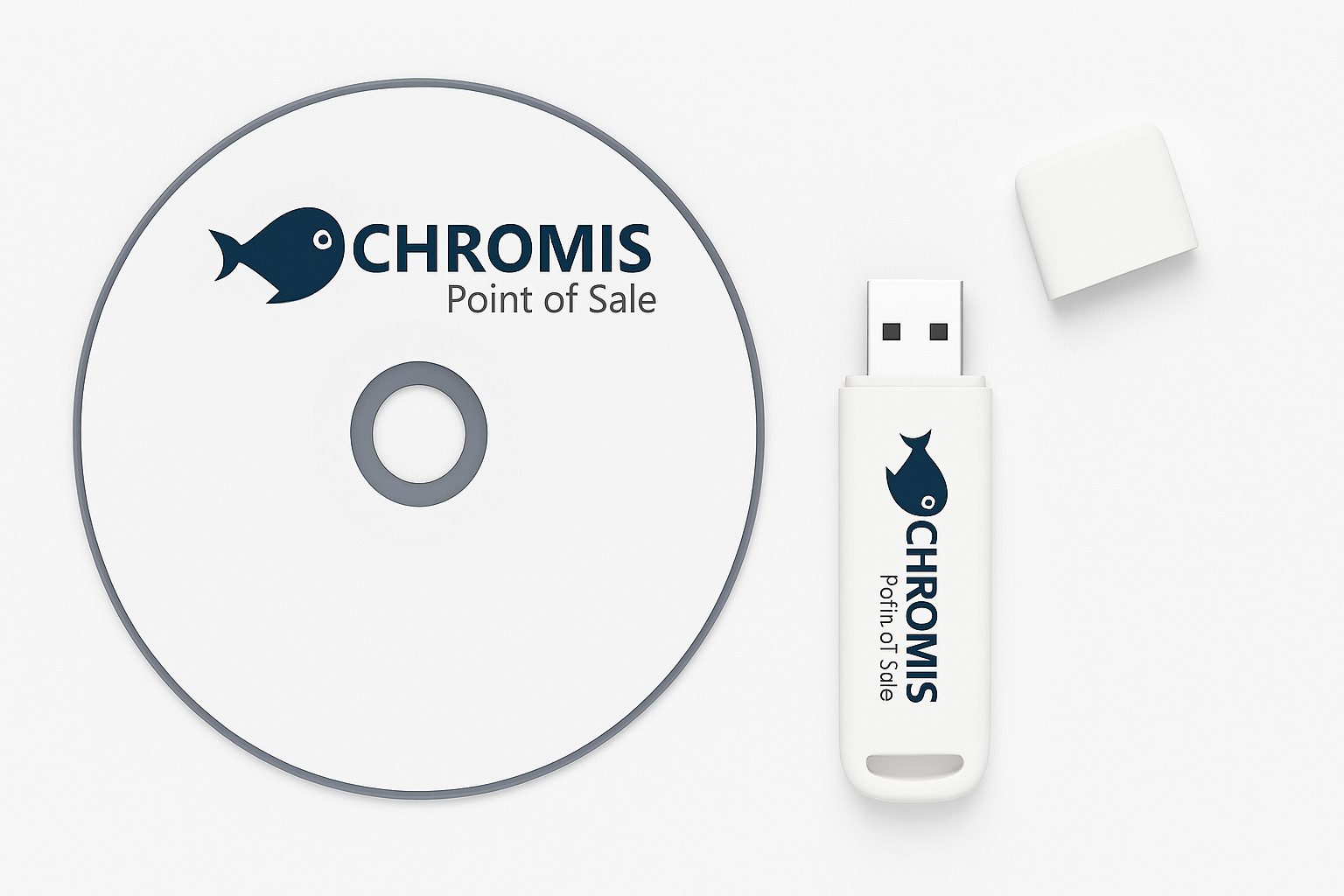 USB & CD OPTION Chromis Point of Sale POS Management Software System – PC Disc