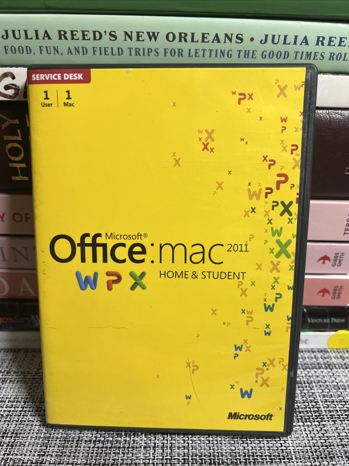 MS Microsoft Office : mac 2011 W P X Home and Student No Key Code – #136