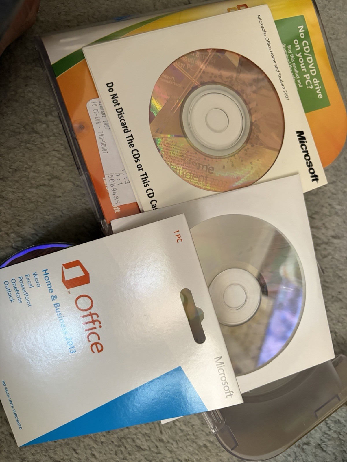 Microsoft Office 2007 Home and Student + Mới Note + Mới Home Business 2013