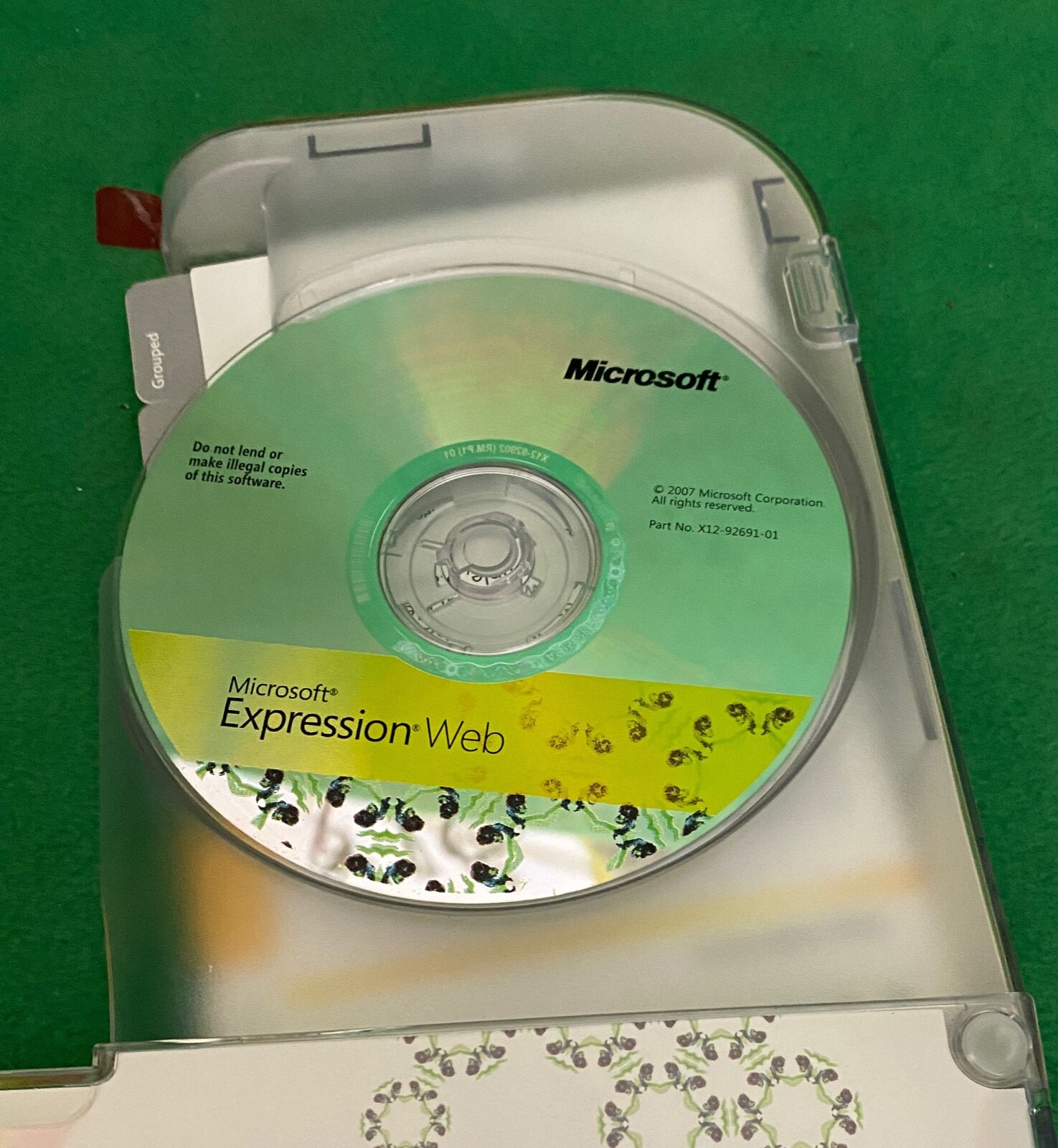 Microsoft Office Professional 2007 BONUS Expression Web 2007 & Office 2007.