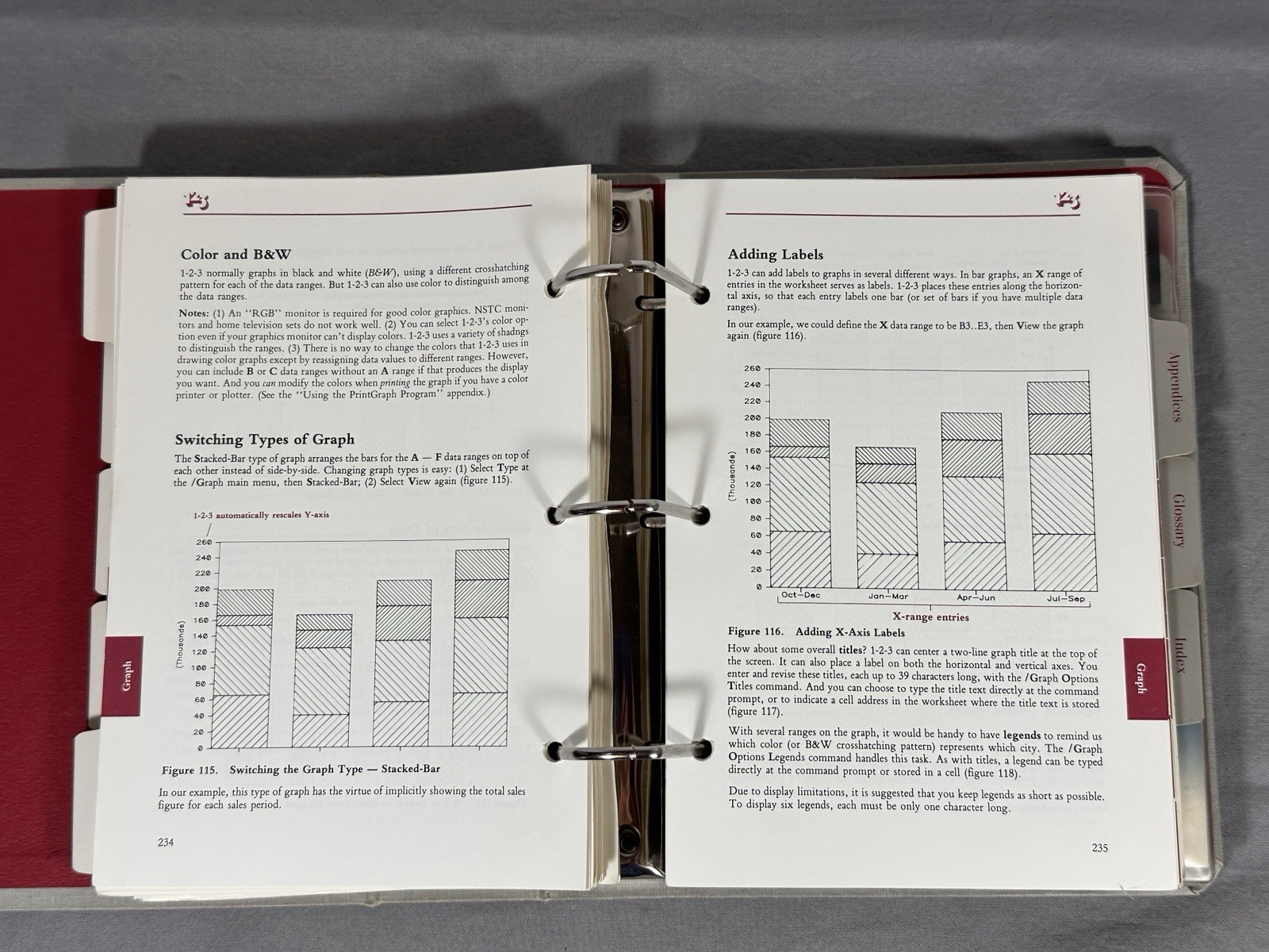 Vintage Lotus 1-2-3 Release 1A User Manual Binder with Floppy Disks IBM XT PC