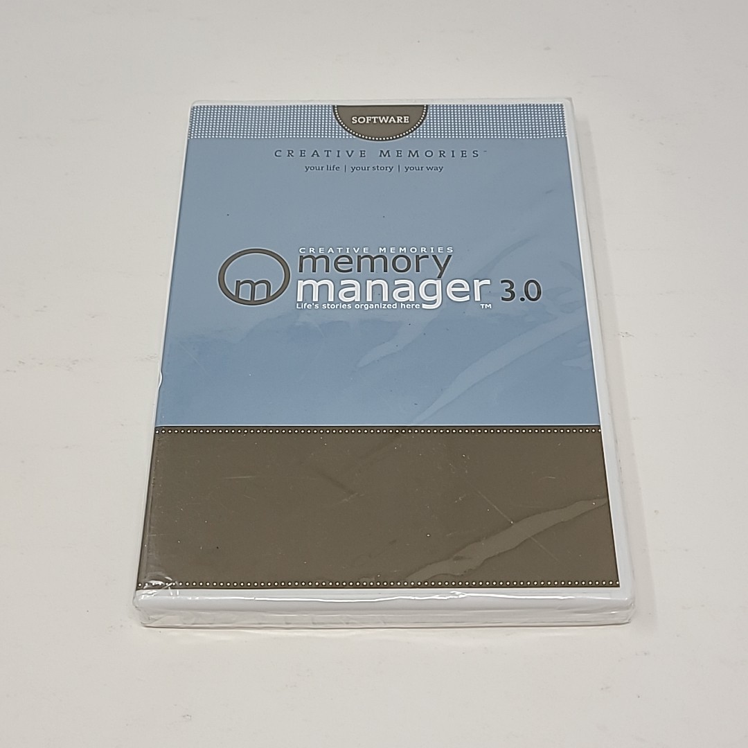 Creative Memories Memory Manager 3.0 Software New Scrapbooking Crafting