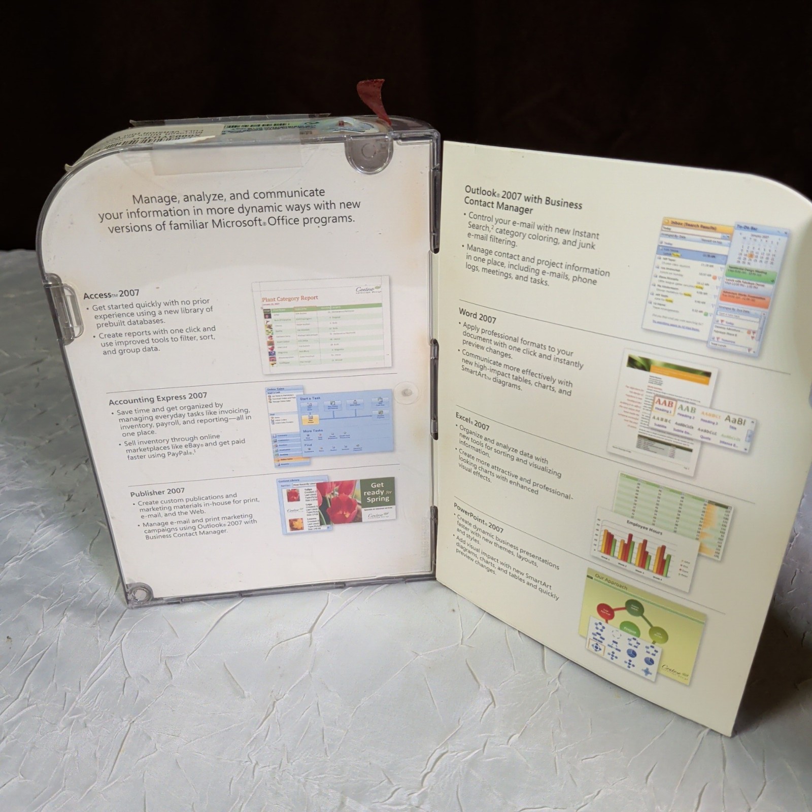Microsoft Office 2007 Professional Full English Retail Version w/ Product Key