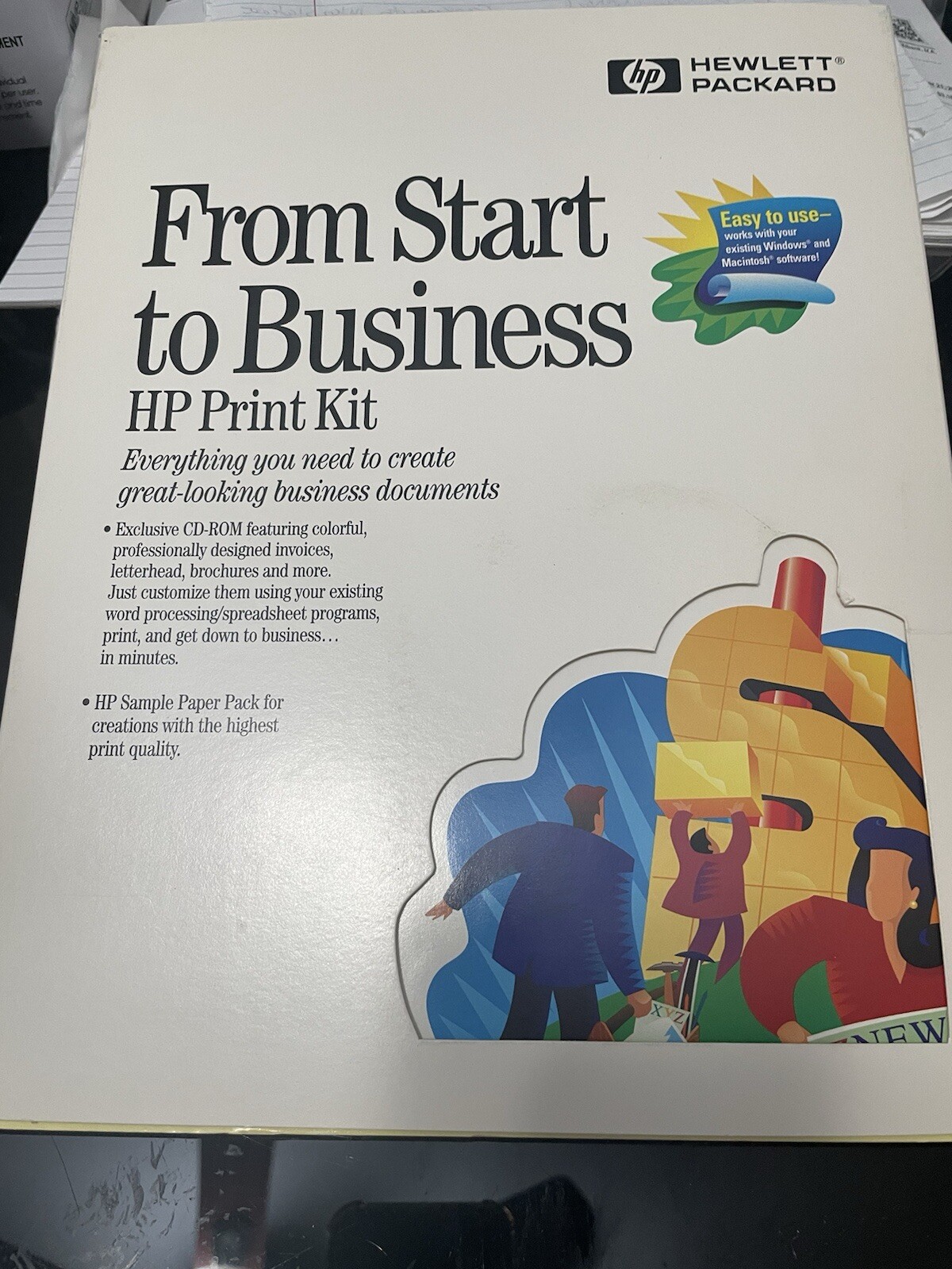HP Print Kit from start to business w/CD Hewlett Packard Creating Business Docs