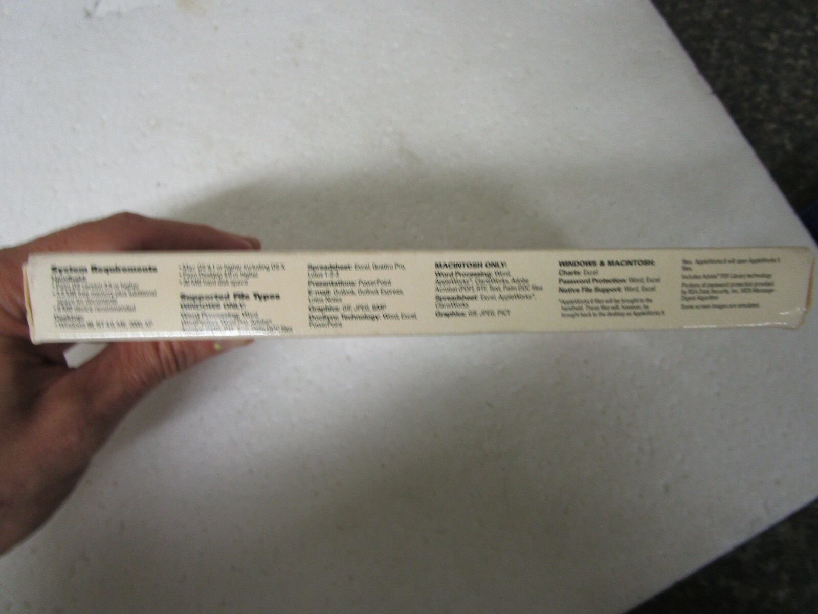 Documents To Go 6 for PDAs by DataViz- Factory Sealed Retail Box for Palm – New