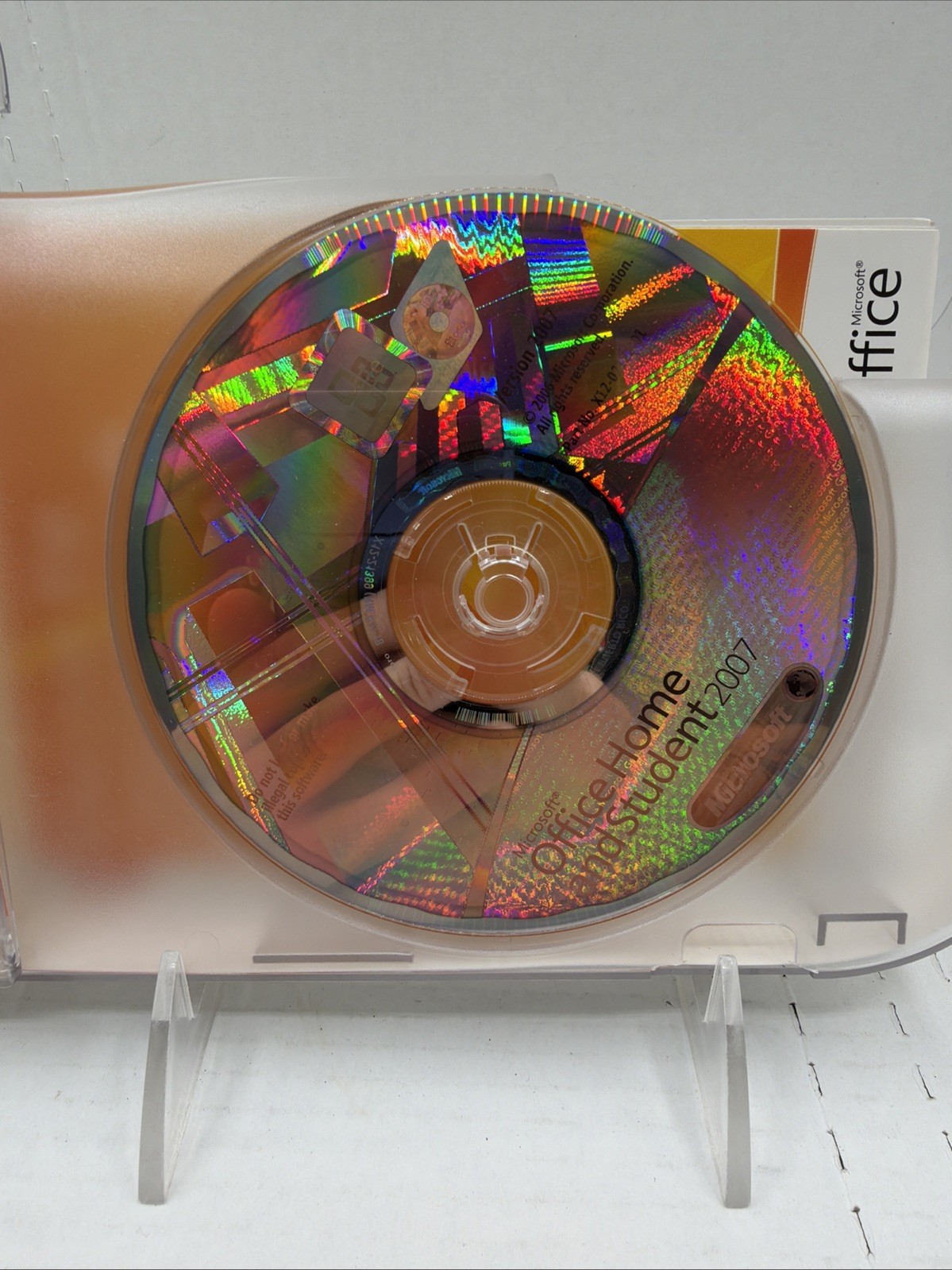 Microsoft Office Home and Student 2007 Complete w/ Product Key OPEN BOX