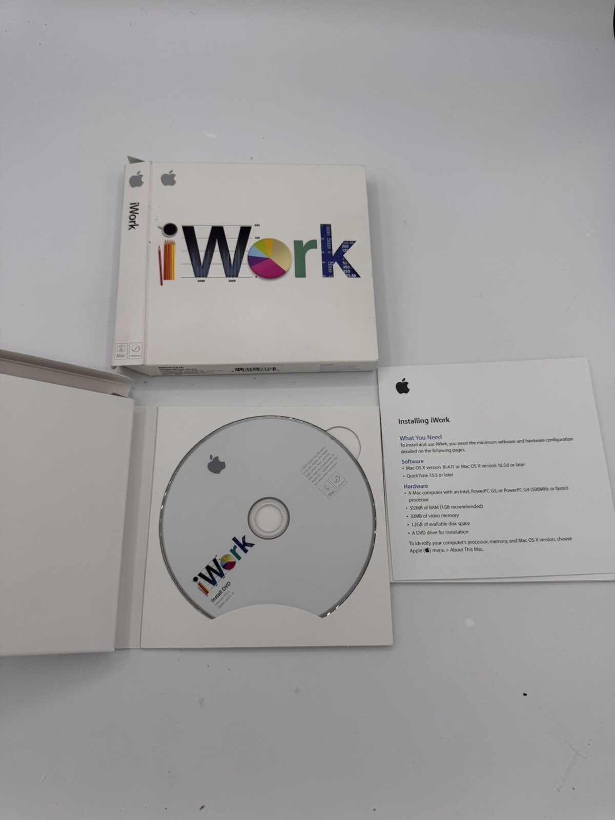 Apple iWork ’09 (Retail) (1 User/s) – Full Version for Dated Mac