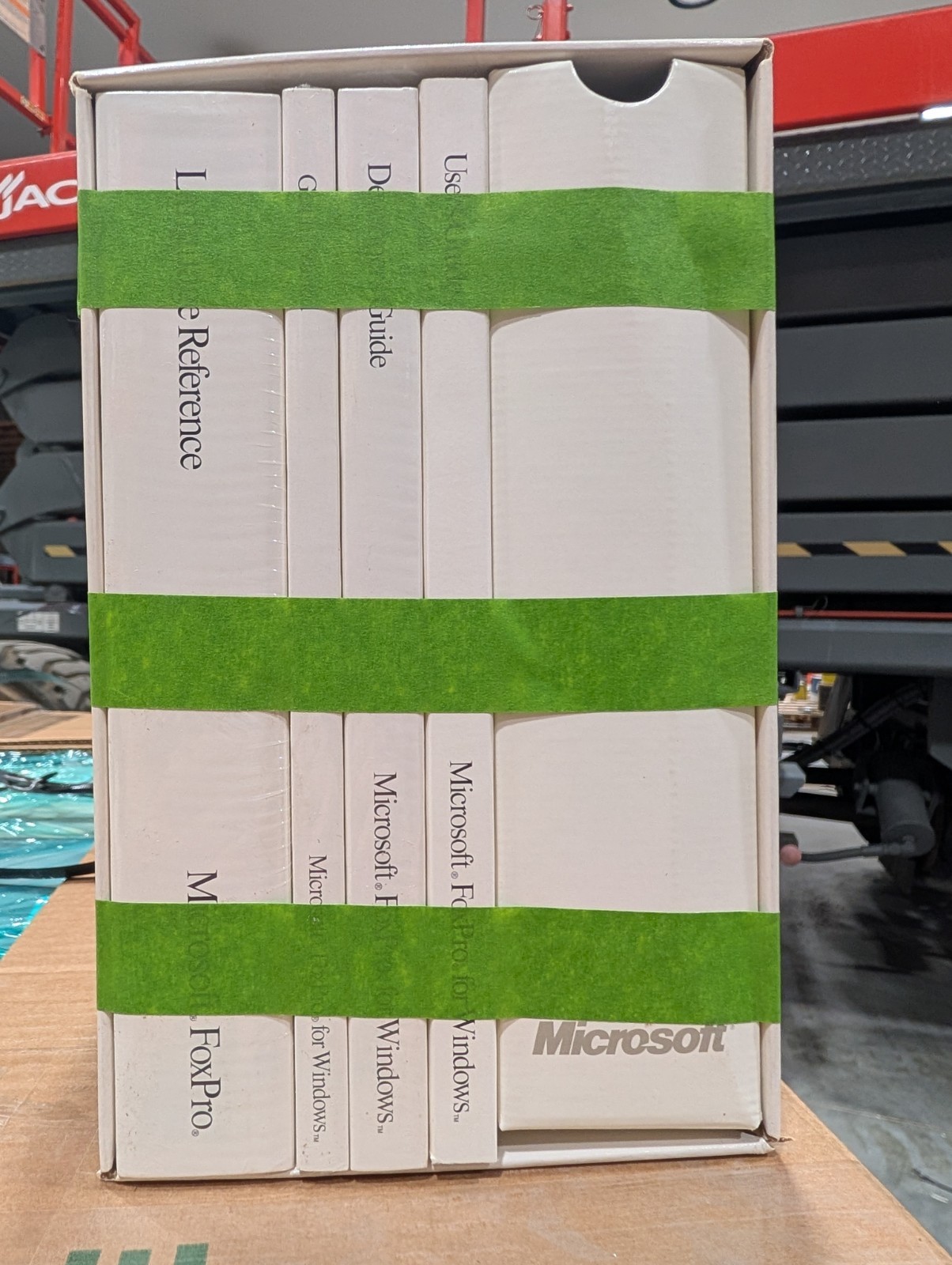 Microsoft FoxPro 2.5 for Windows Big Box – Promotional Sample Not For Resale…