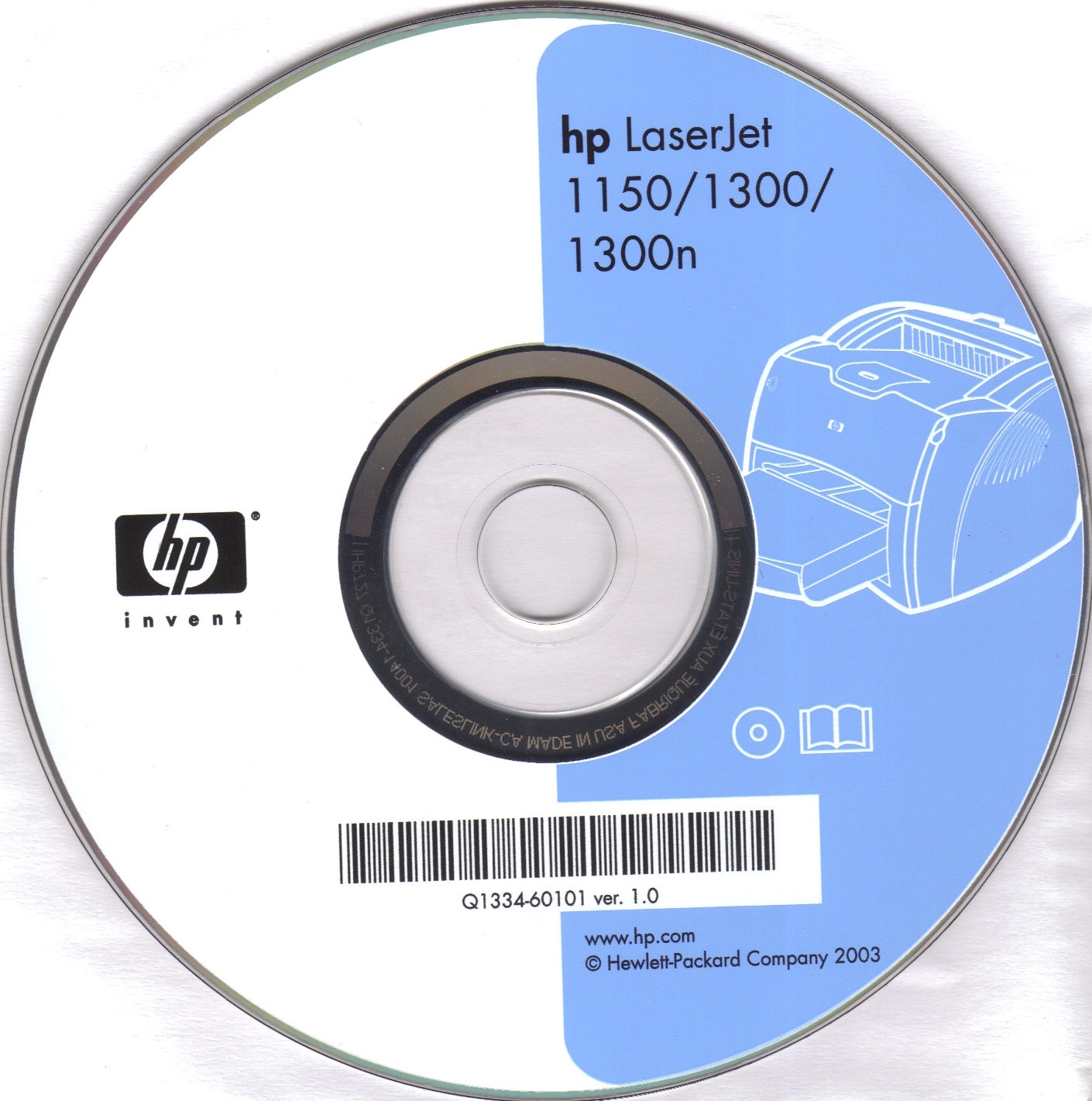 HP invent software HP LaserJet 1150/1300/1300n