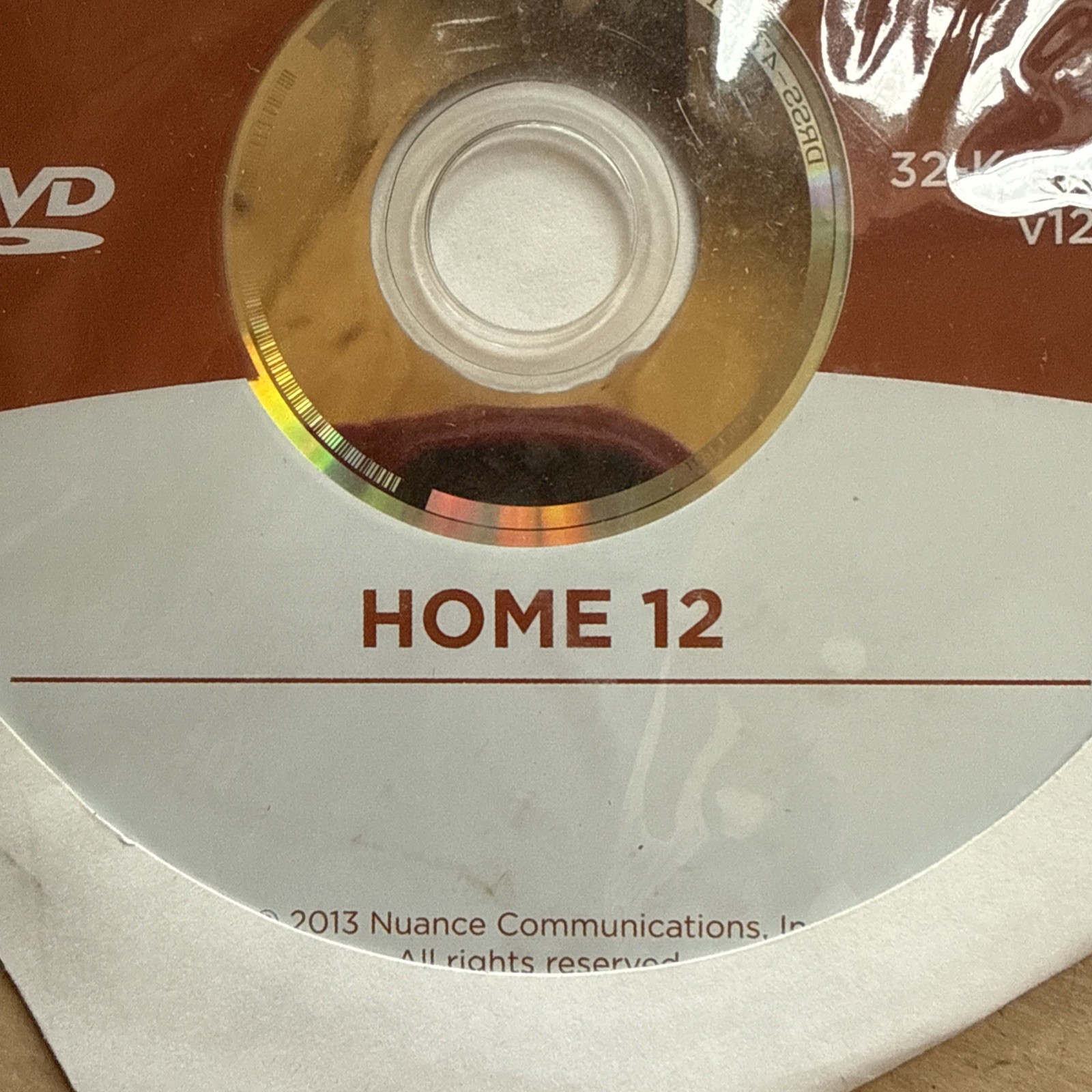 Nuance Dragon NaturallySpeaking 12.0 Home K409A-G1B-12.0 DISC Only