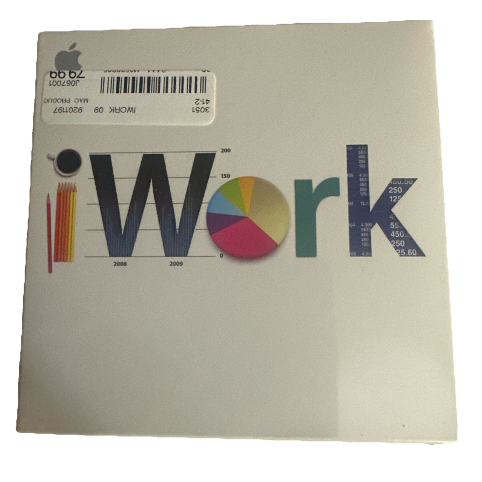 Apple iWork ’09 (Retail) – Full Version for Mac MB942Z/A – Sealed