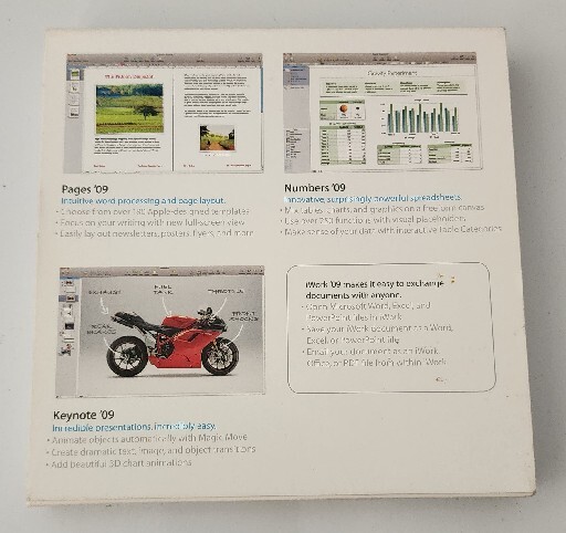 Apple iWork ’09 Retail 9.0 Mac