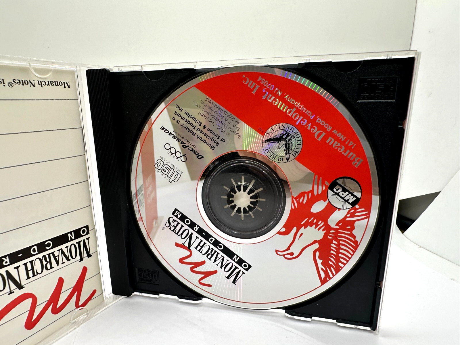 Monarch Notes on CD-Rom PC & MAC Computer Software Program – 1991
