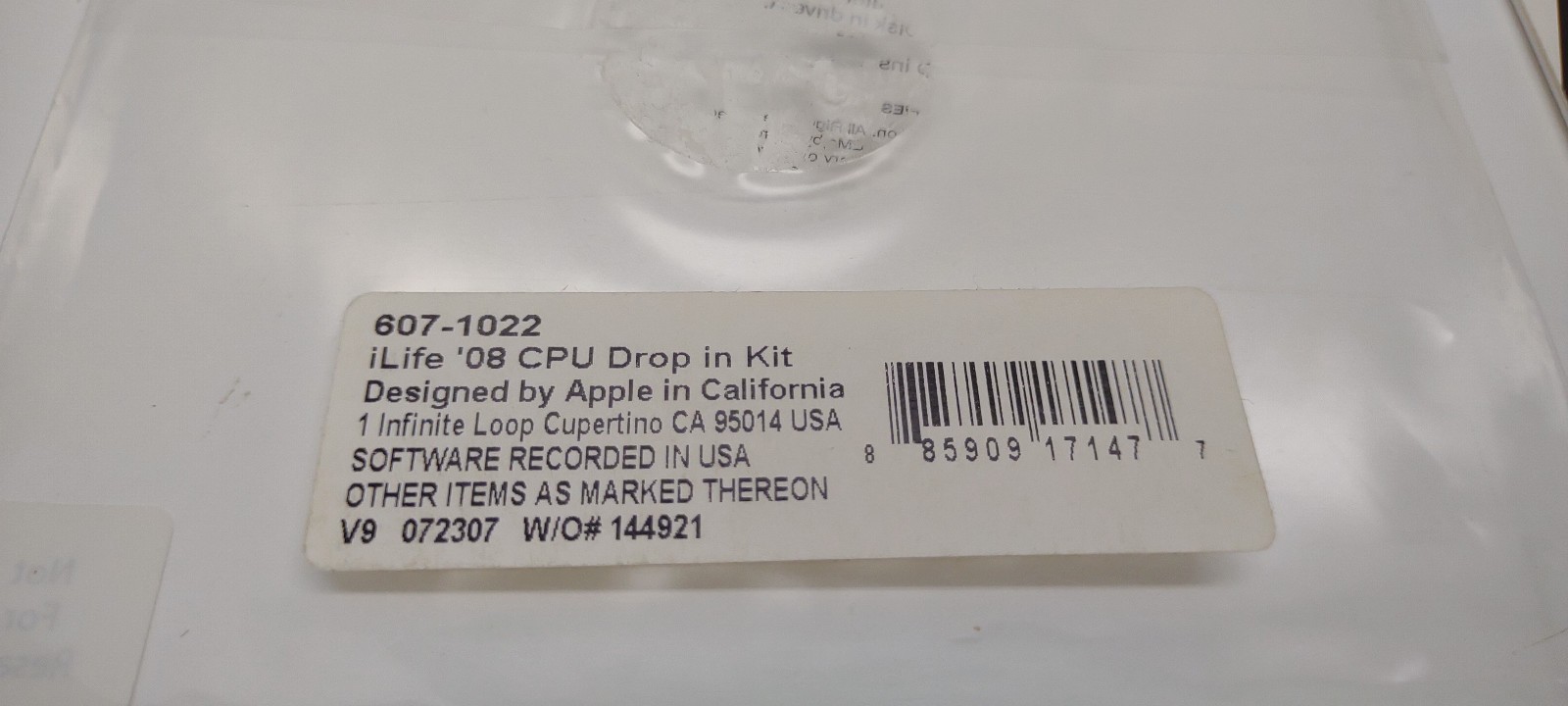 Apple iLife 2008 I Work CD MacBook Pro Book