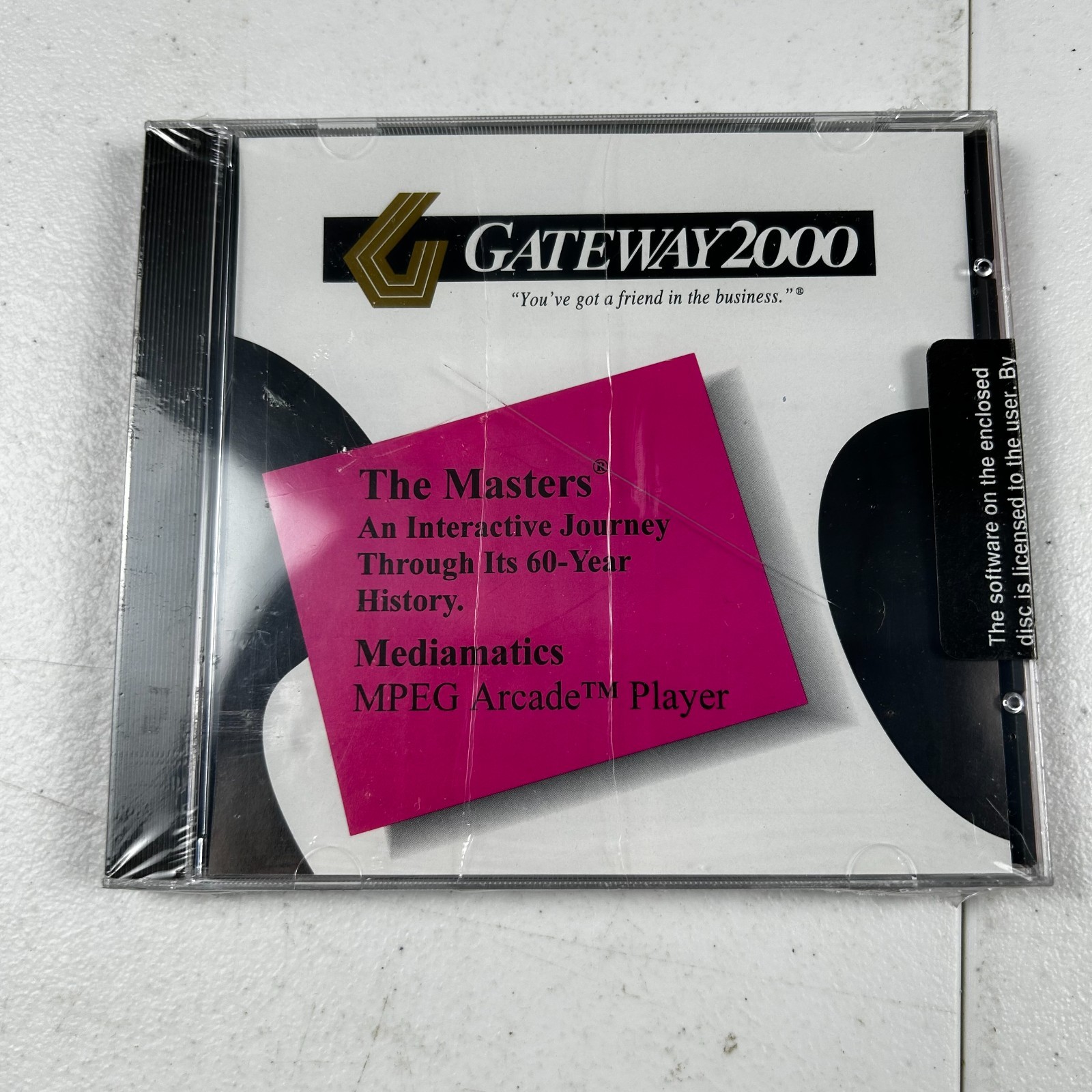 Gateway 2000 The Masters / Mediamatics – CD Rom NEW