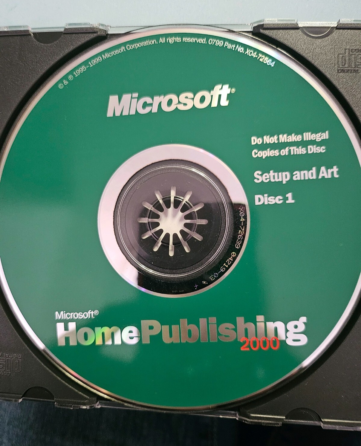 Microsoft Home Publishing 2000 Windows 95 or 98 3 CD Set Hallmark Connections