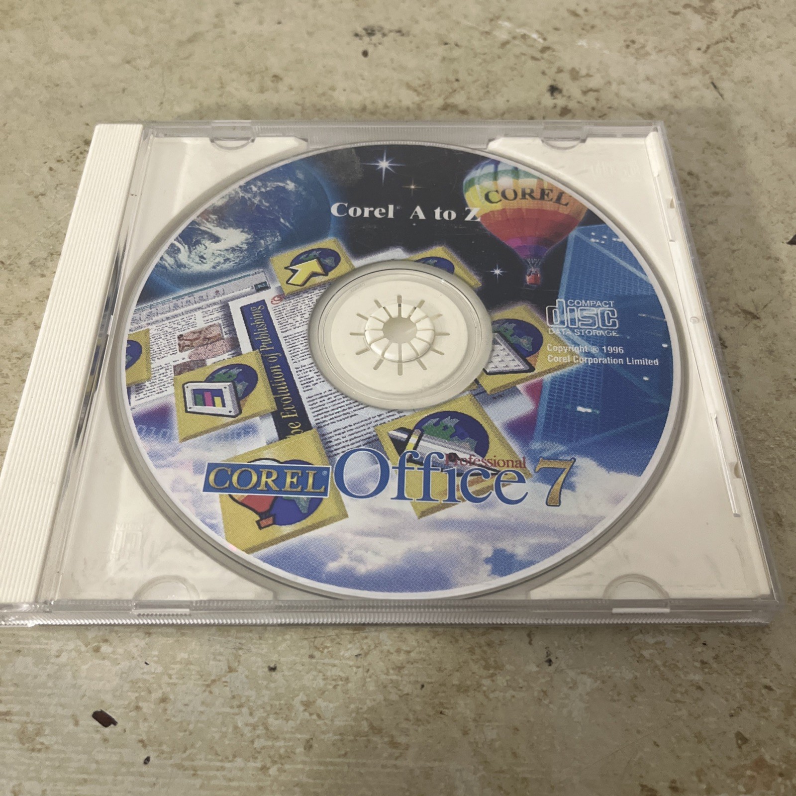 Corel Office Professional 7 CD and User Manual, Corel Office Professional 7