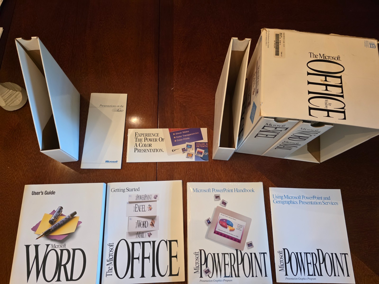 The Microsoft Office 3.0 (1992) WINDOWS 3.5″ Vintage Word Excel PowerPoint Mail