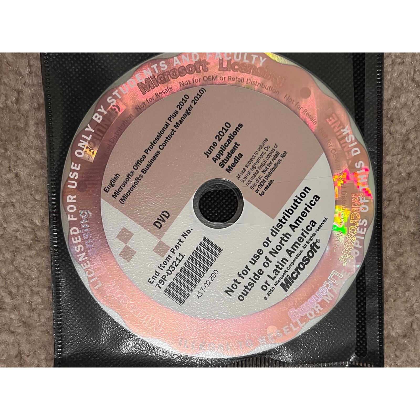 Microsoft Office Home & Student 2010 Software for Windows Family Pack & More!!!