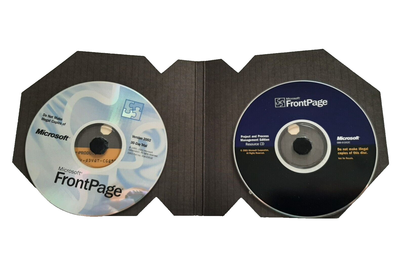 Microsoft Office XP featuring Front Page, Projects, and Visio