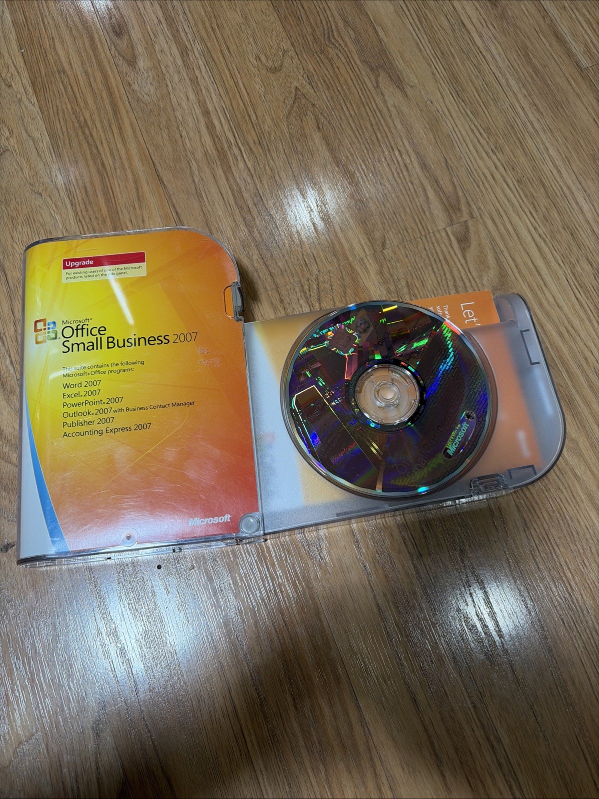 Microsoft Office Small Business 2007 Software Excel Word