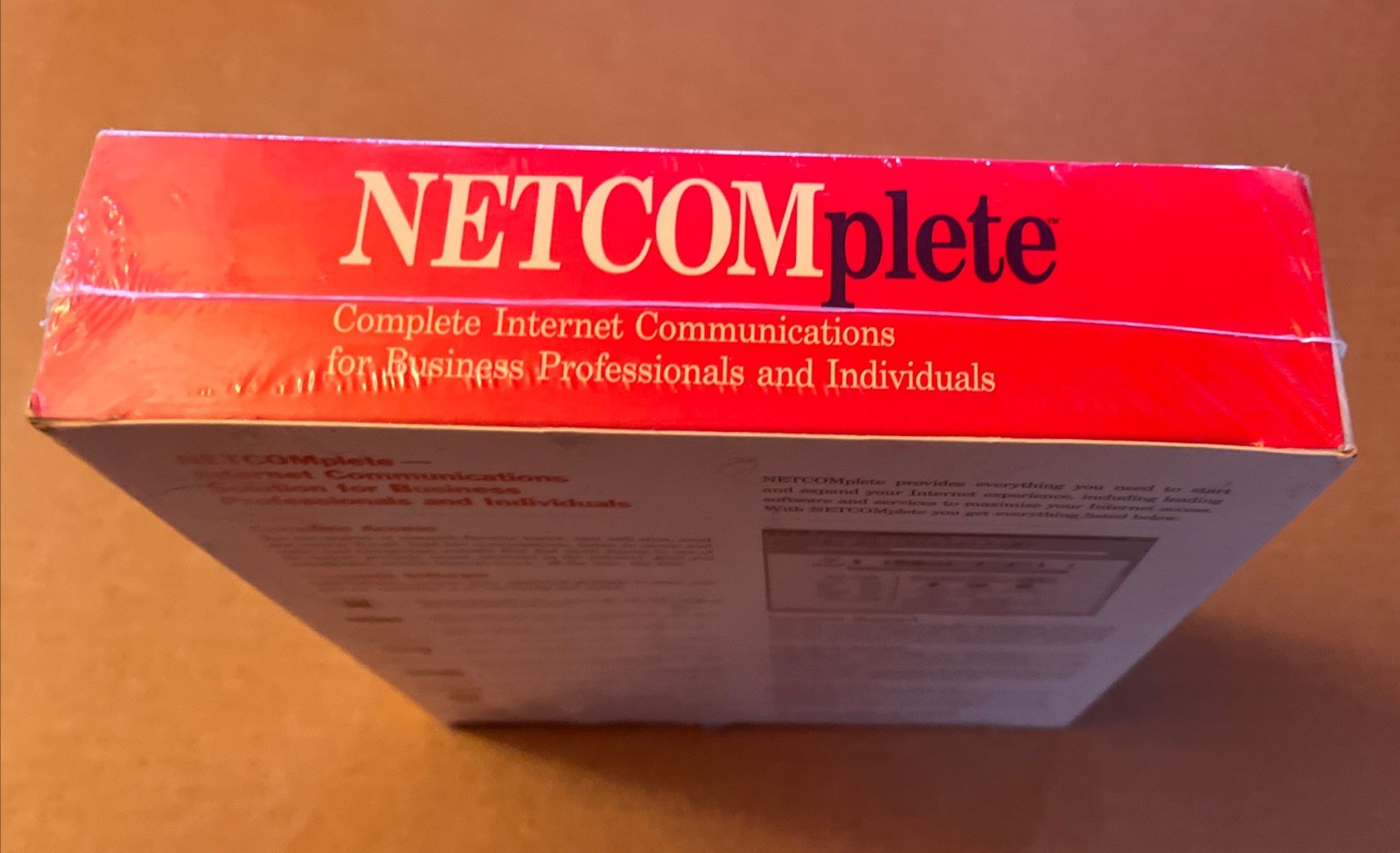 NetComplete Complete Internet Kit 1996 Windows & Macintosh CD w instructions NEW