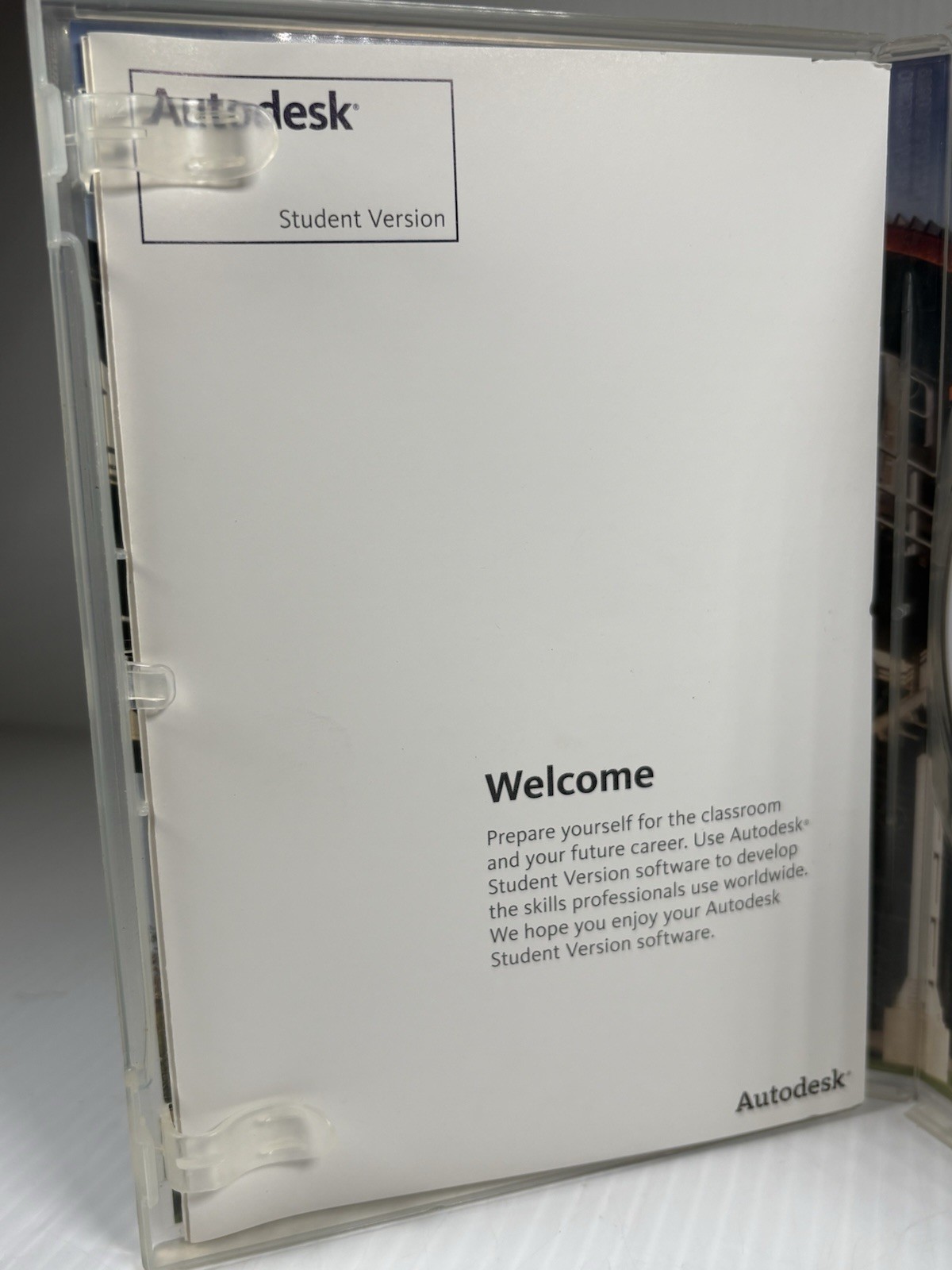 Autodesk AutoCAD Student Version 2008 With Serial Number Computer Software