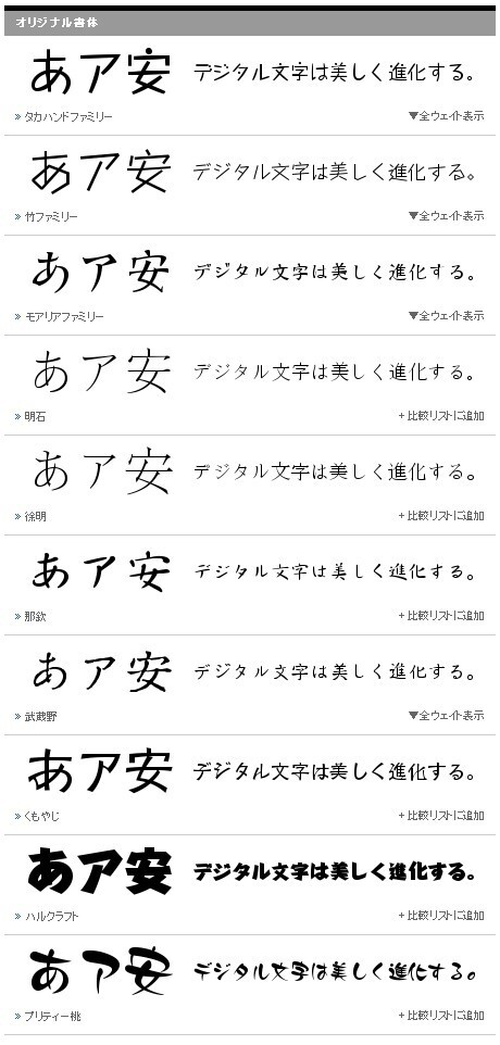 Morisawa OTF 3 Select Pack  Japanese Hybrid (Mac or Windows)