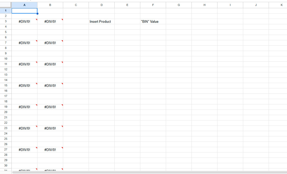 Bookkeeping Spreadsheet Profit Expense & Inventory Tracker And PFS Excel