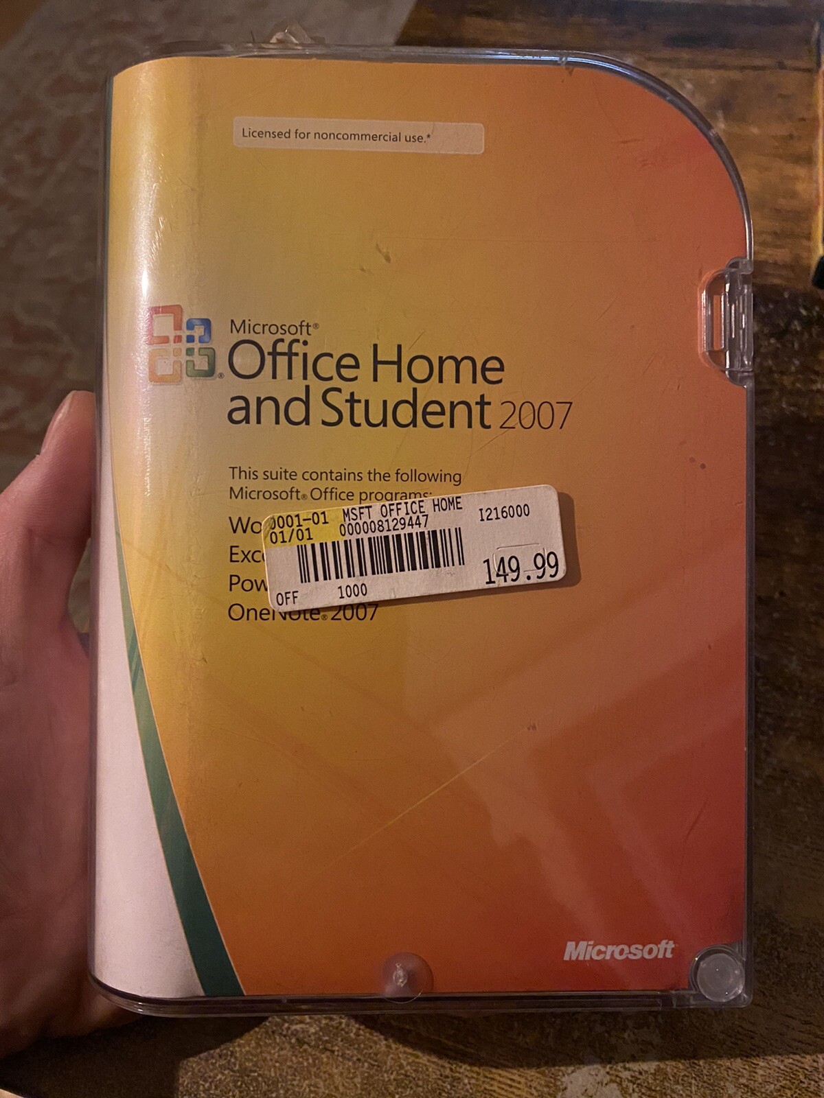 Microsoft Office Home and Student 2007 for Microsoft (79G00007) No Paperwork