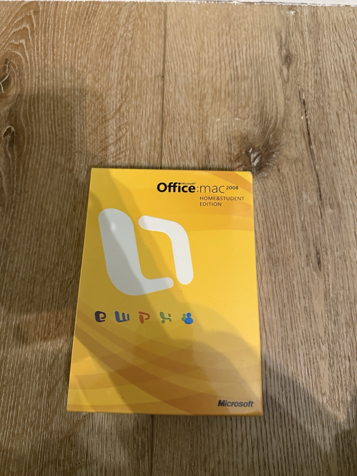 Microsoft Office 2008 Home & Student for Mac w/ 3 Product Keys NEW