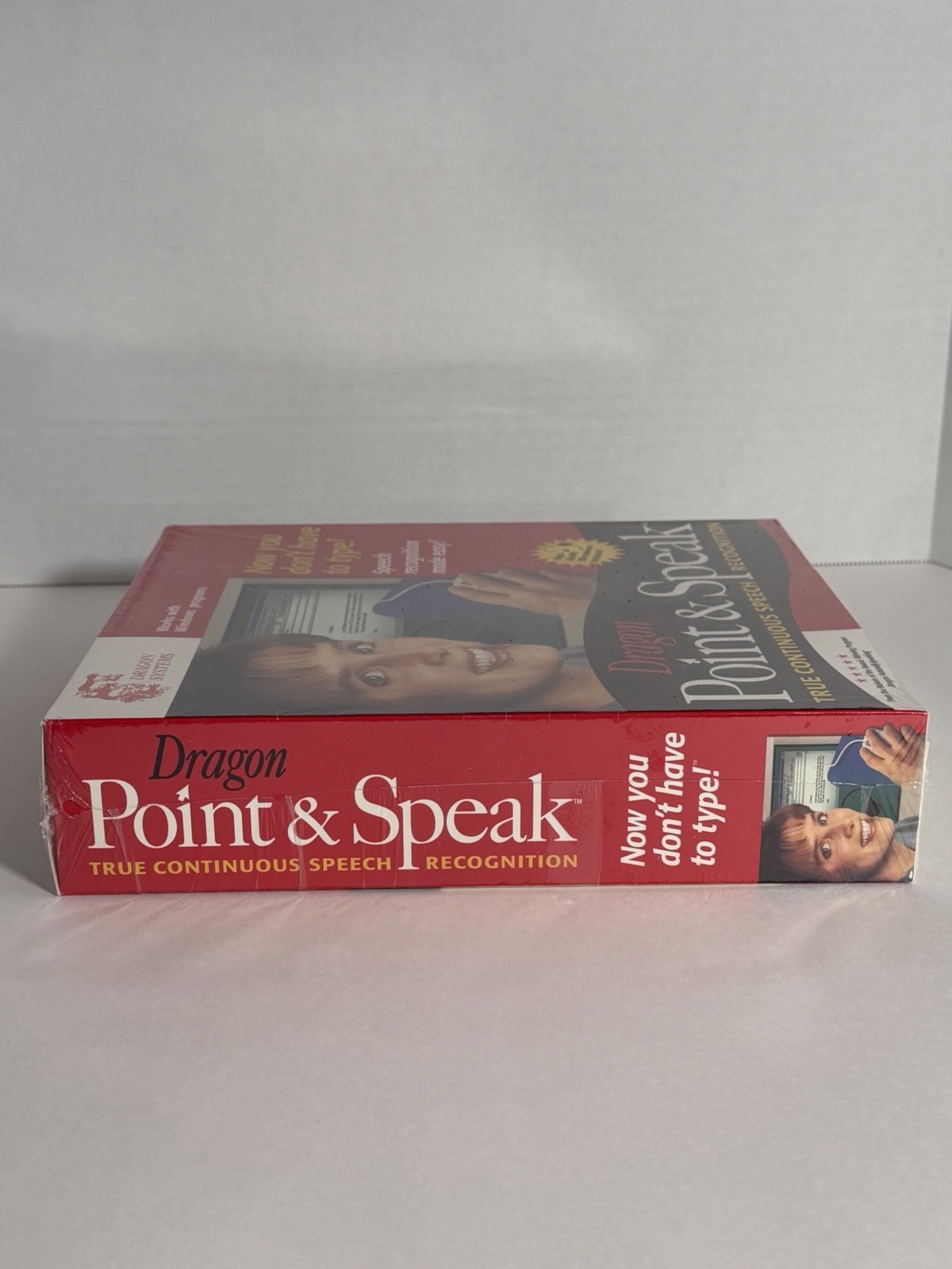 Dragon Point & Speak Speech Recognition Software, 1997 (NEW, SEALED)