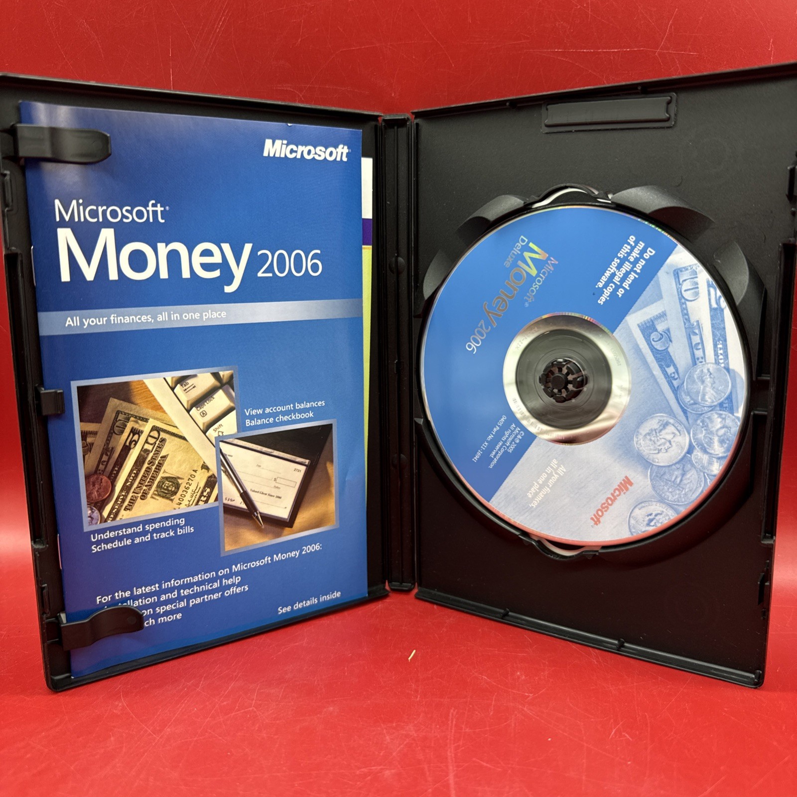 Microsoft Money 2006 Deluxe for Windows Finance Tool