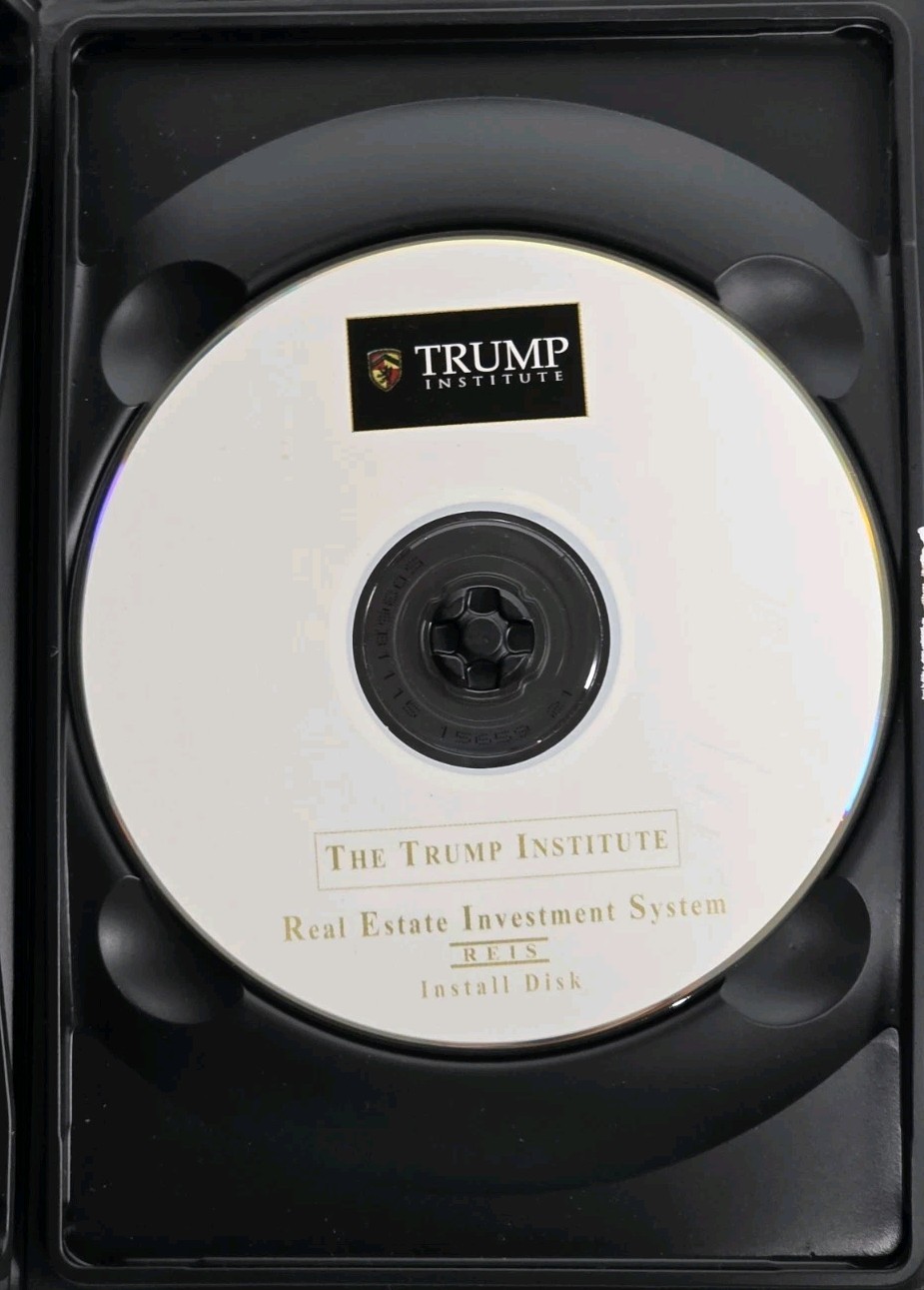 Rare Trump Institute Real Estate Investment System Software TREIS CD Collectible