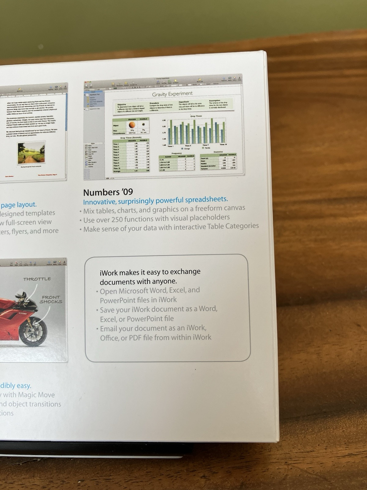 Apple iWork ’09 Retail V9 Full Version MB942Z/A Pages Numbers – Canadian Seller
