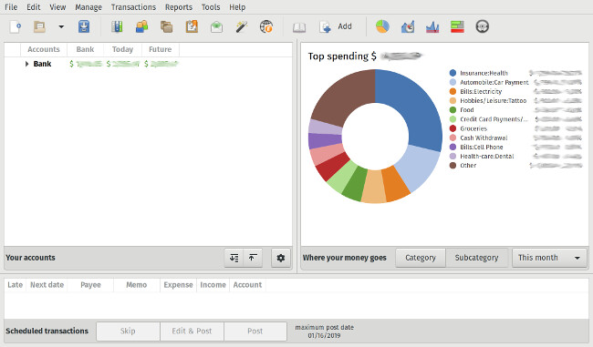 HomeBank Personal Finance software for Home and Business Accounting