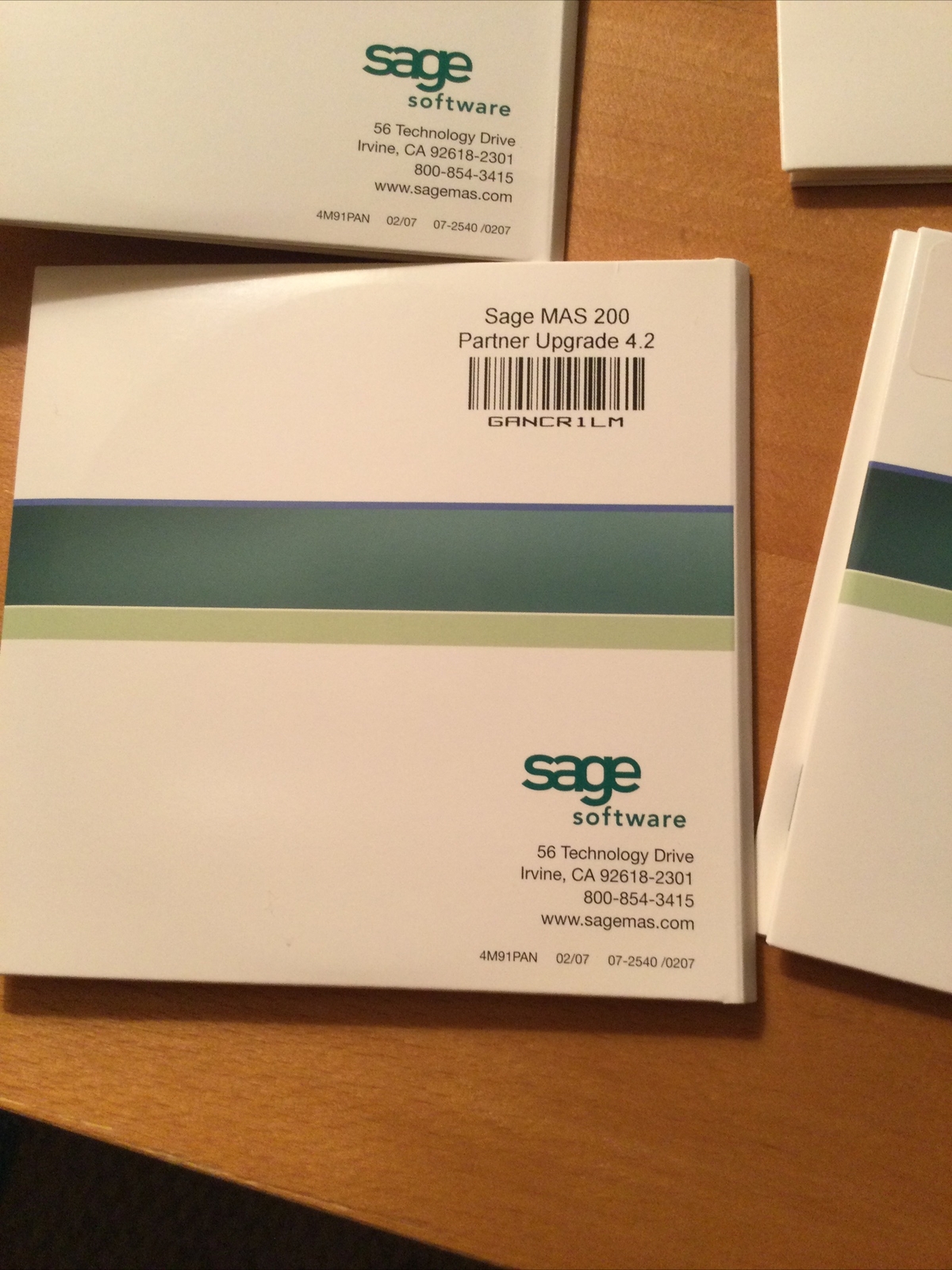 New Sage MAS200 4.2, FA, AlertsPro, FRx, Upgrade Versions, Docs, CDs, Etc