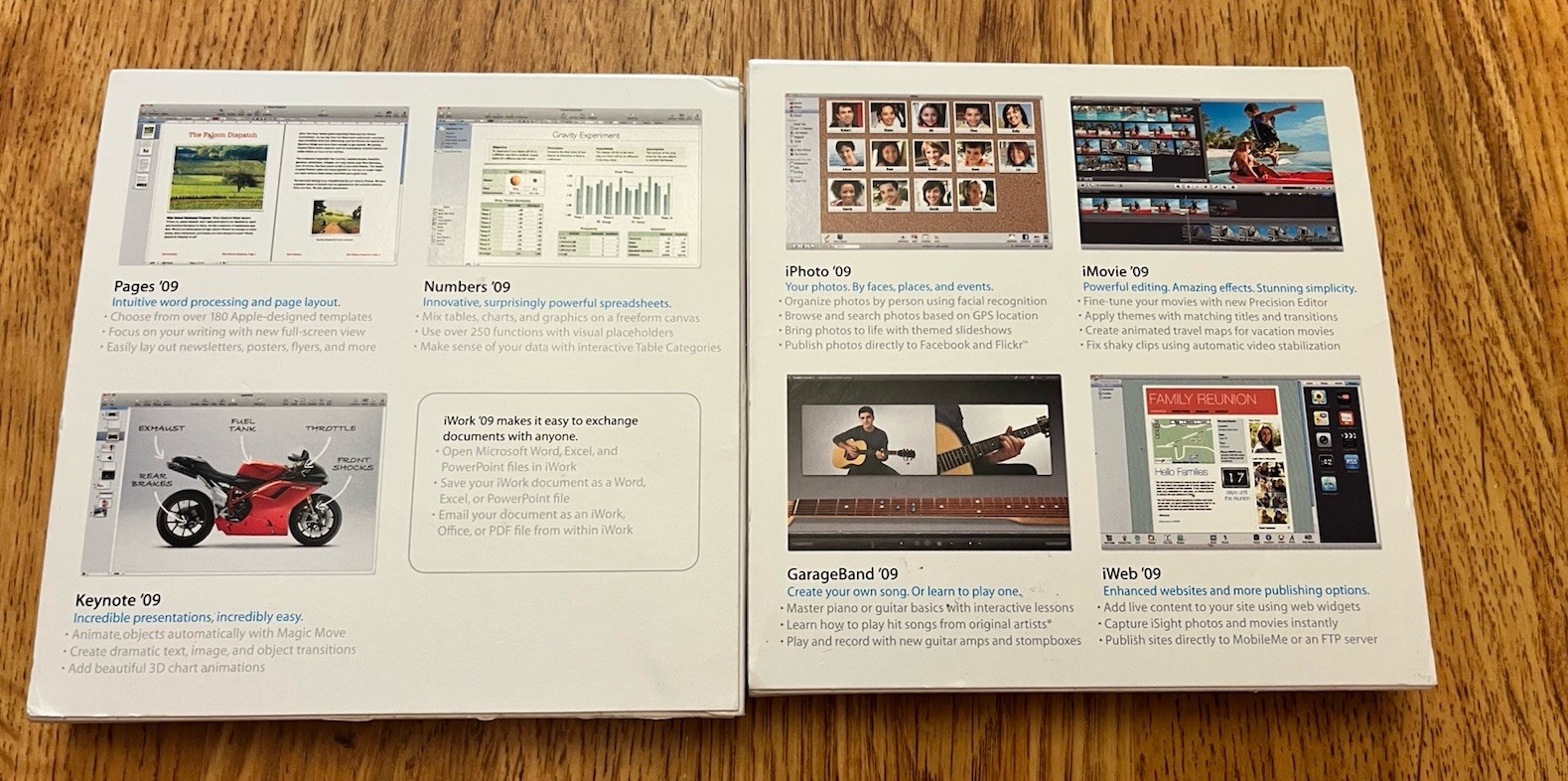 Apple iWork 09 And iPlay 09 Disc
